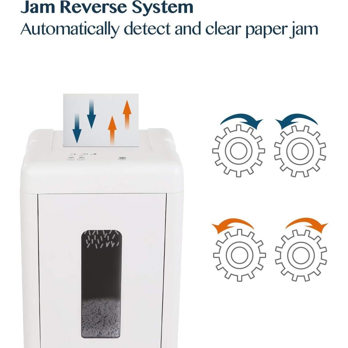 Trituradora de Papel WOLVERINE SD9520 P-5 Ultra Silenciosa 15 Hojas