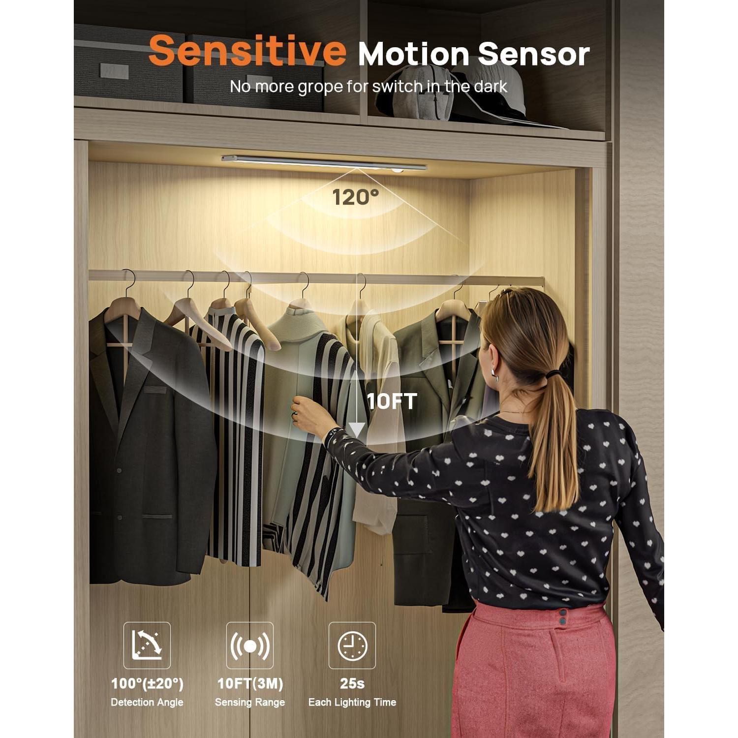 Iluminación LED bajo gabinete LENOMA 40.64 cm con control remoto