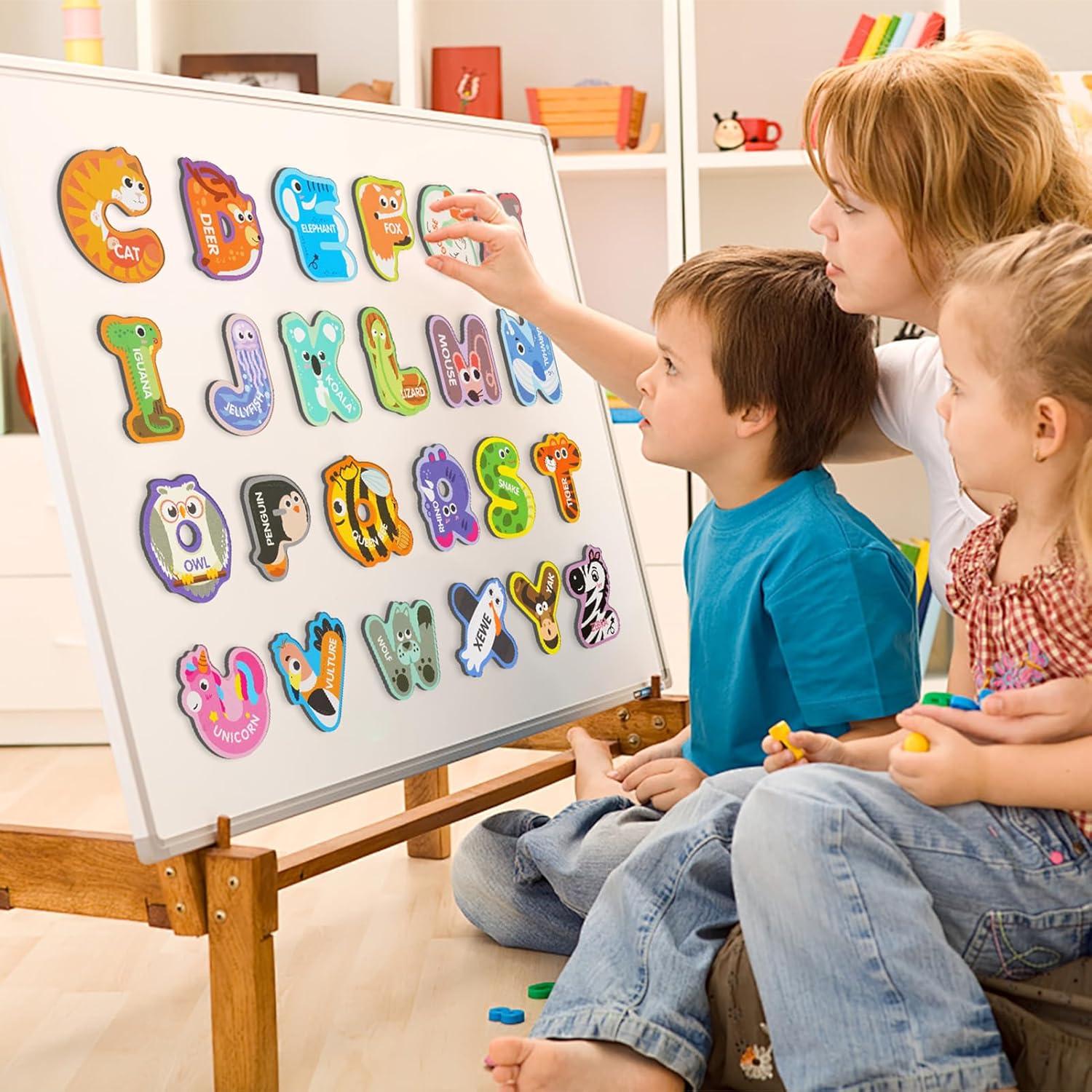 Letras Magnéticas de Alfabeto Soarly con Animales 26 PCS