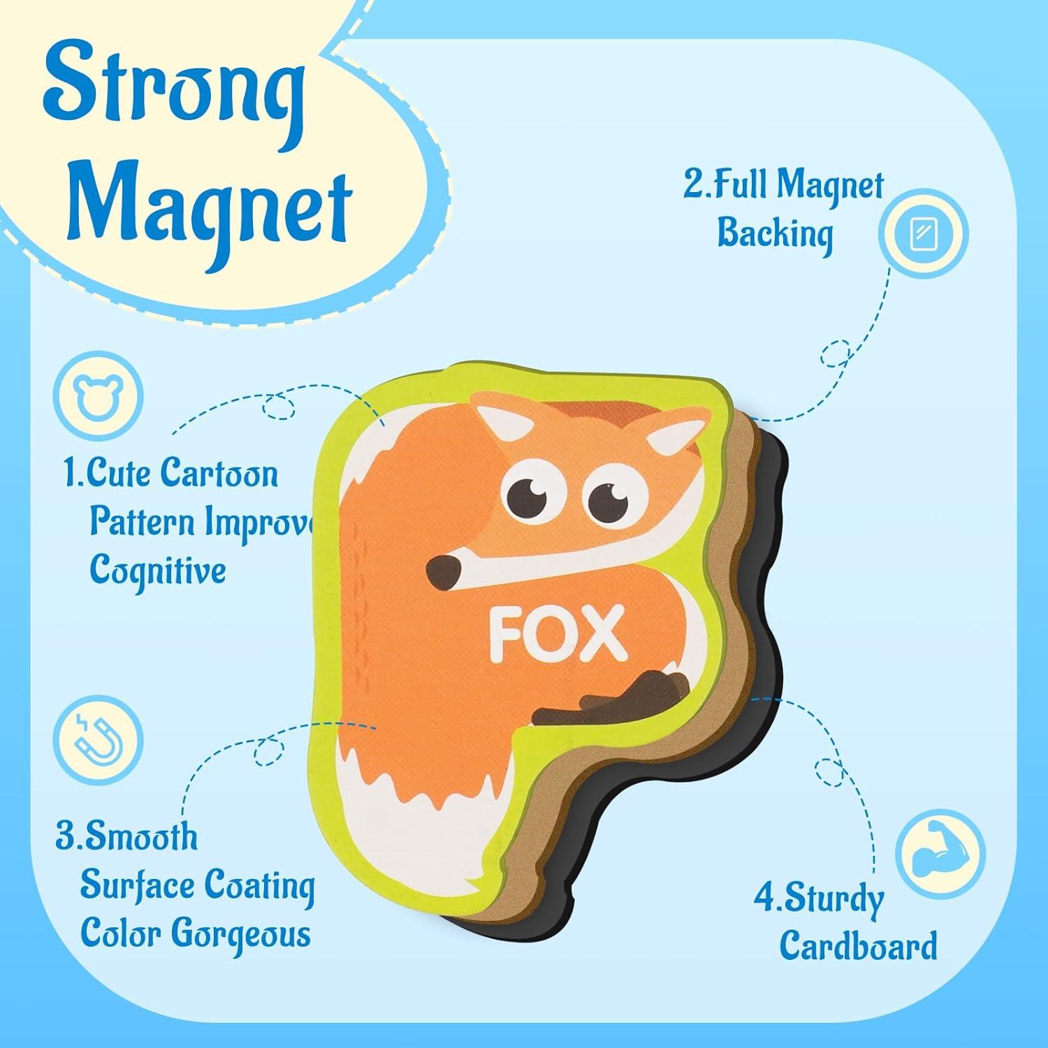 Letras Magnéticas de Alfabeto Soarly con Animales 26 PCS