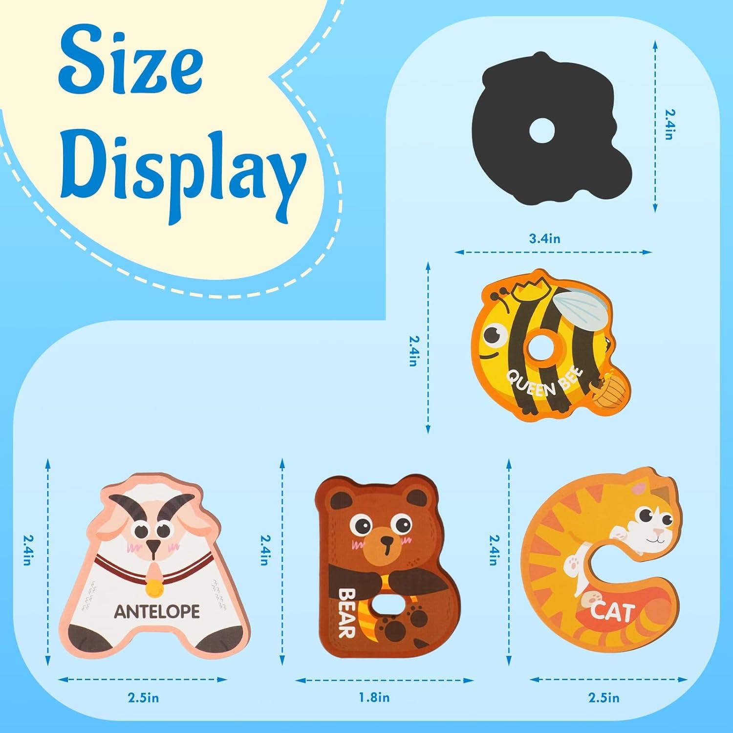 Letras Magnéticas de Alfabeto Soarly con Animales 26 PCS