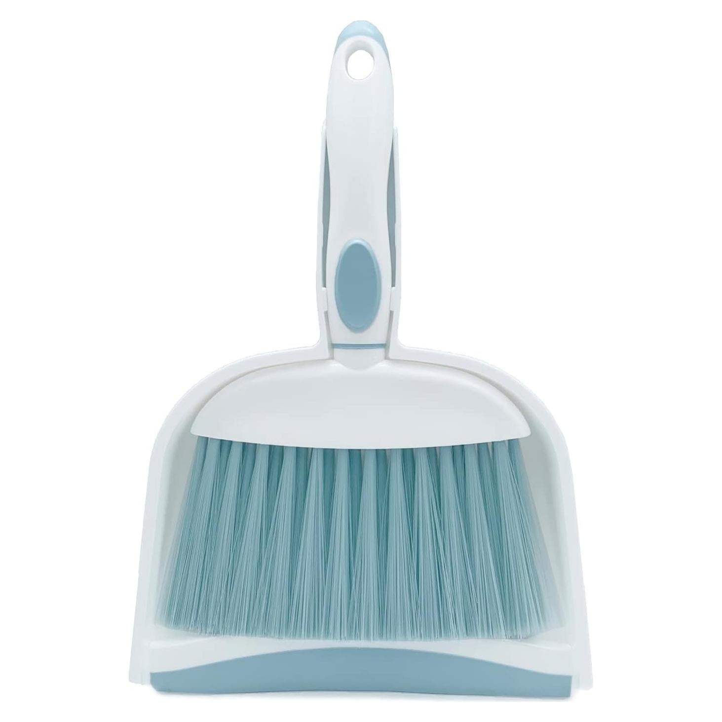 Escoba y Recogedor Mini WDDBHSKN Azul Claro para Hogar