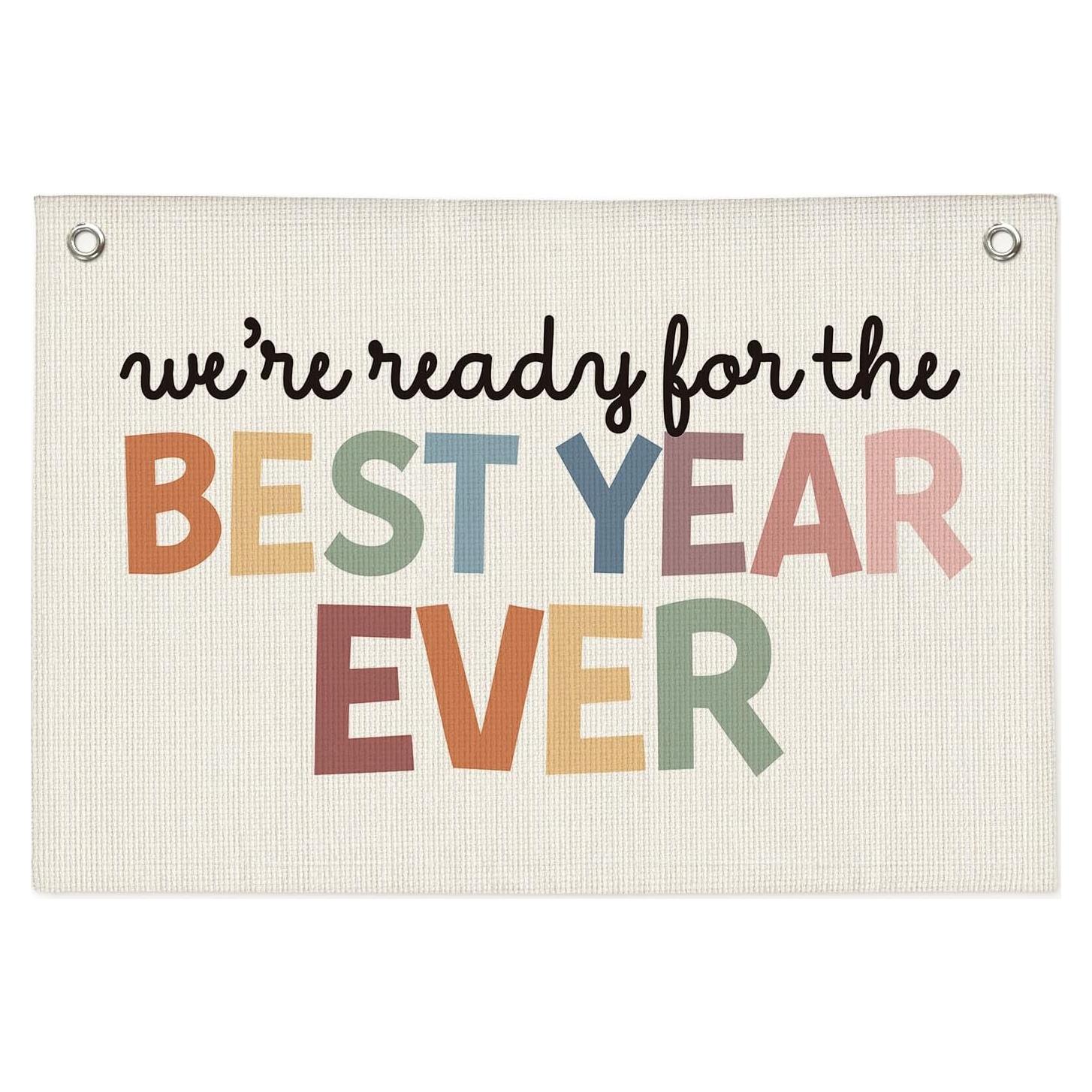 Banner de Lienzo Decorativo Boho Wheatwin 50.8x76.2 cm