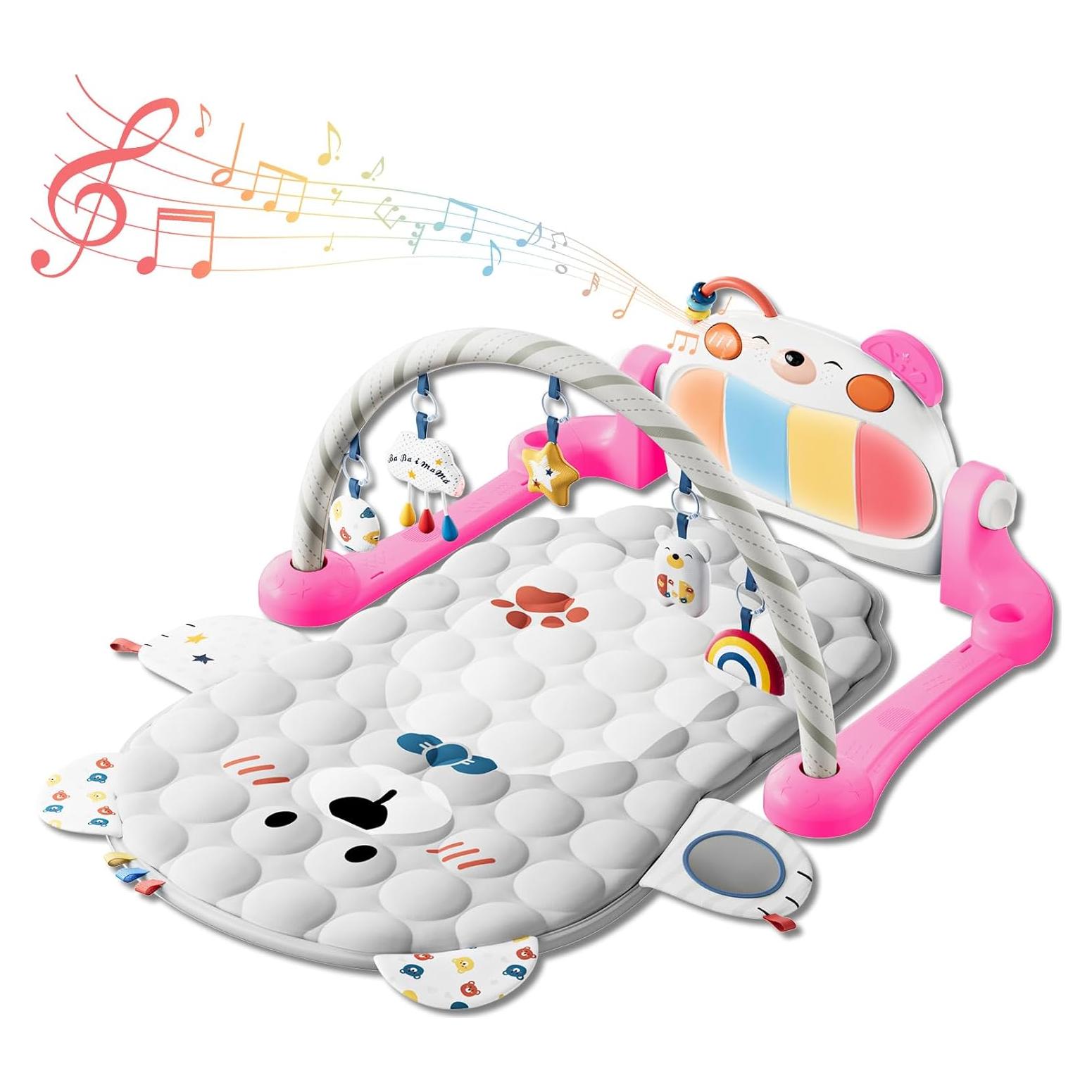 Alfombra de Juego para Bebés Lauon K2 con Piano y Juguetes