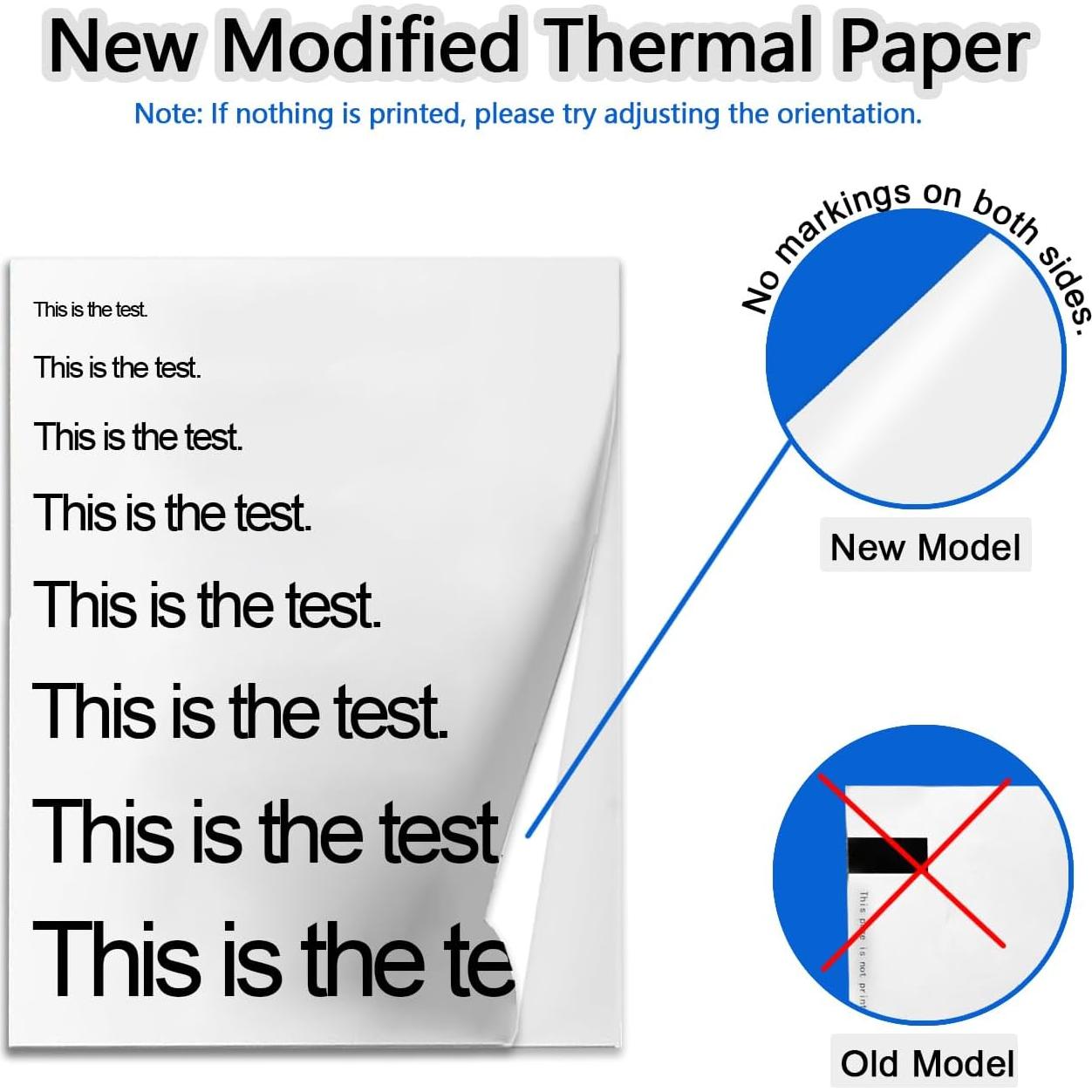 Papel Térmico Carta 21.6x27.9 cm 200 Hojas Bagvhandbagro