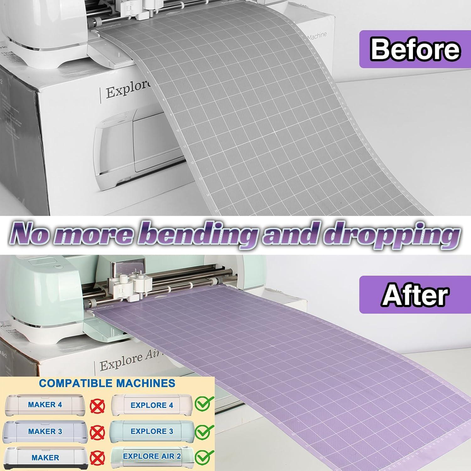 Bandeja de Extensión LOPASA para Cricut Explore 3/4, 30.48x60.96 cm