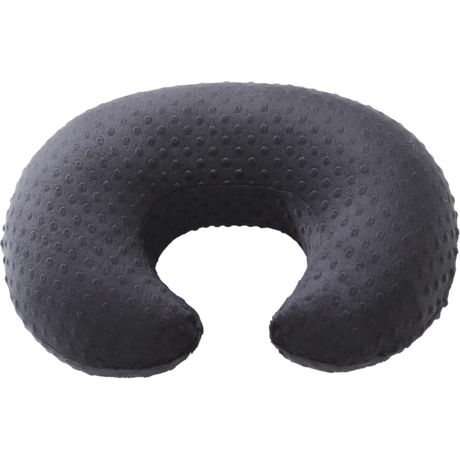 Funda de Almohada de Lactancia DONOMILO Negra Transpirable 55.88x44.96cm