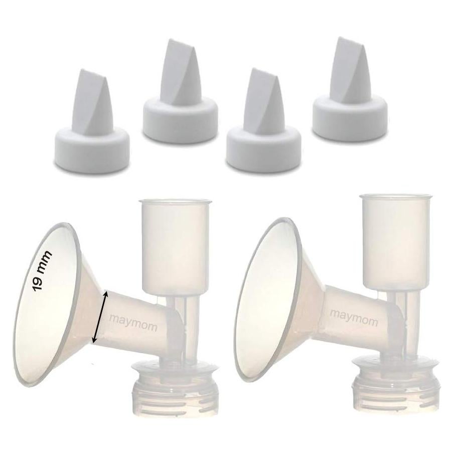 Kit Flange 19 mm XS Maymom Compatible Ameda Purely Yours