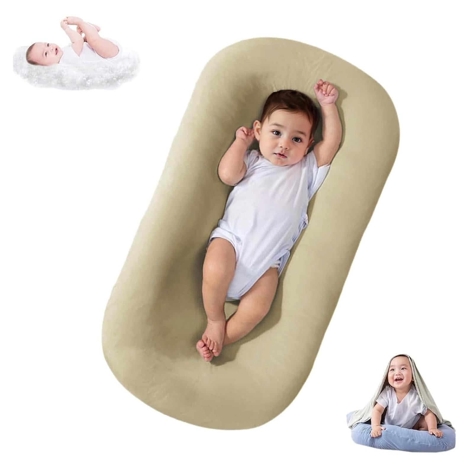 Lounger para Bebés DAOLUAN Biológico Orgánico Suave 0-18 Meses