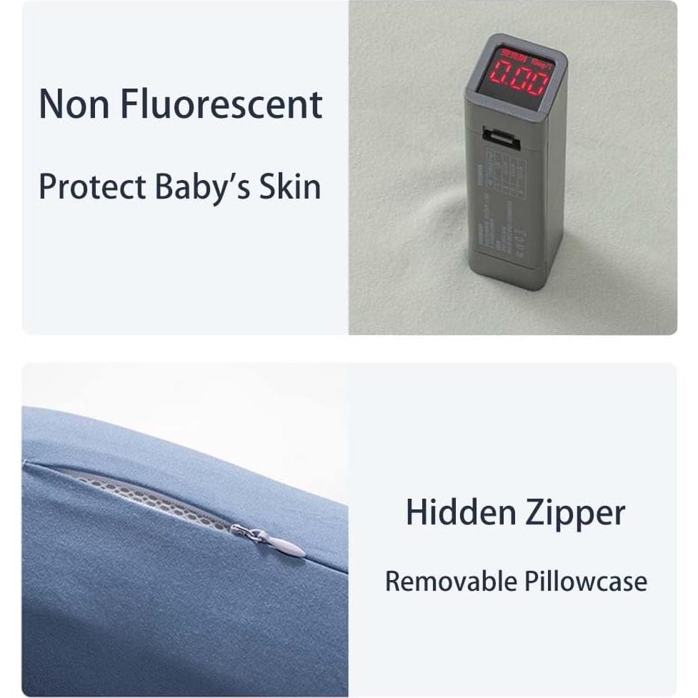 Lounger para Bebés DAOLUAN Biológico Orgánico Suave 0-18 Meses