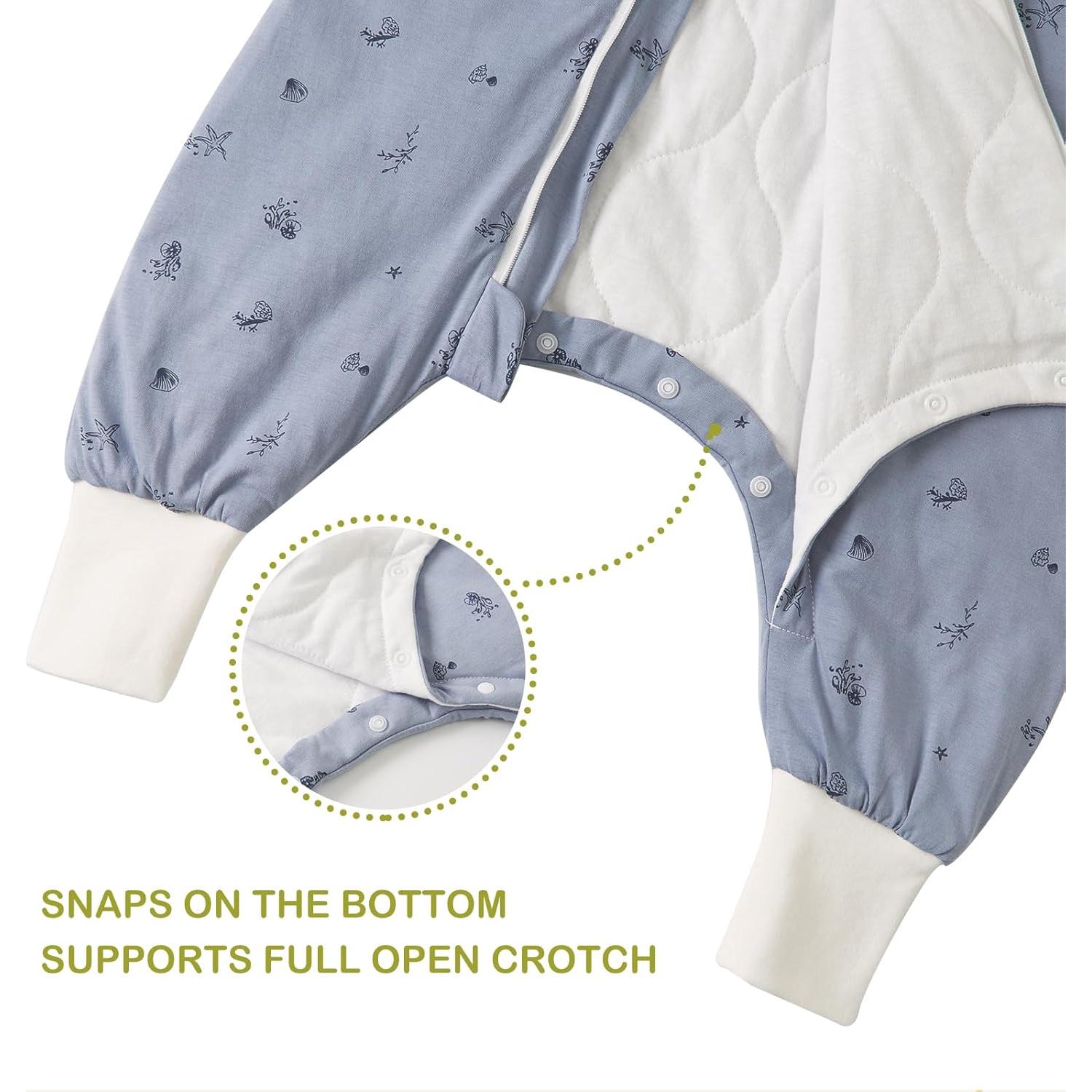 Saco de Sueño Nivolltha 1.5 TOG Algodón Orgánico Océano M