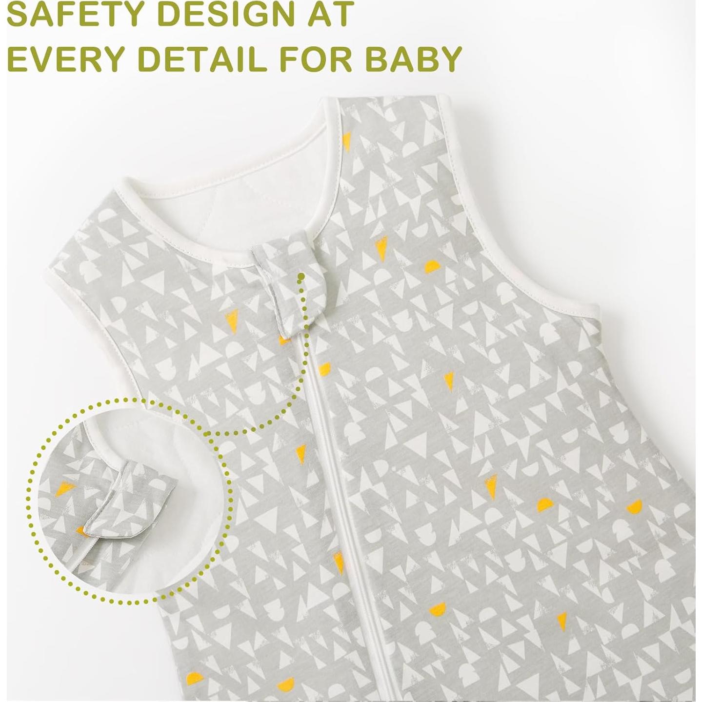 Saco de Sueño 1.5 TOG Nivolltha con Piernas 100% Algodón Orgánico