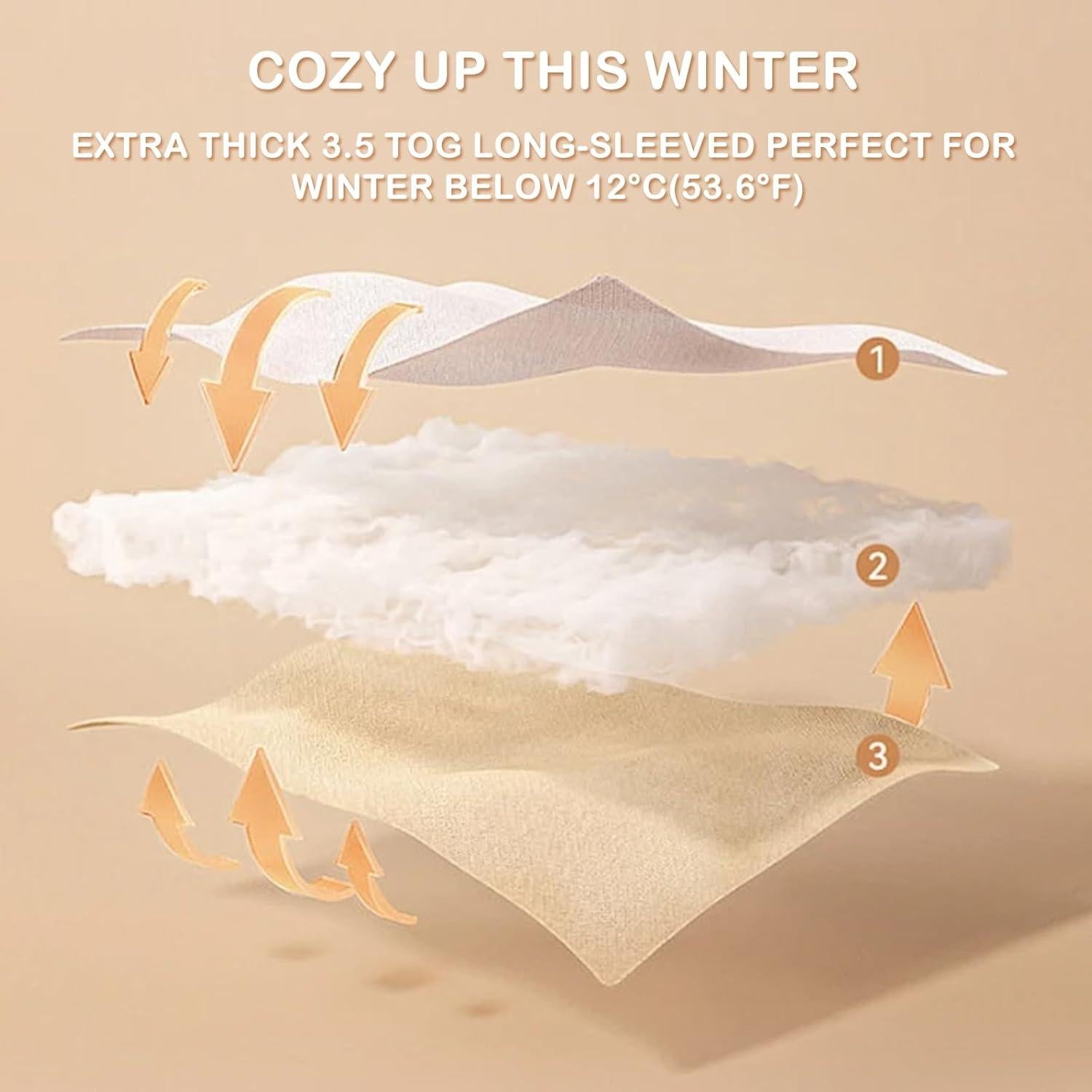 Saco de dormir 2.5 TOG Maples con piernas y mangas desmontables