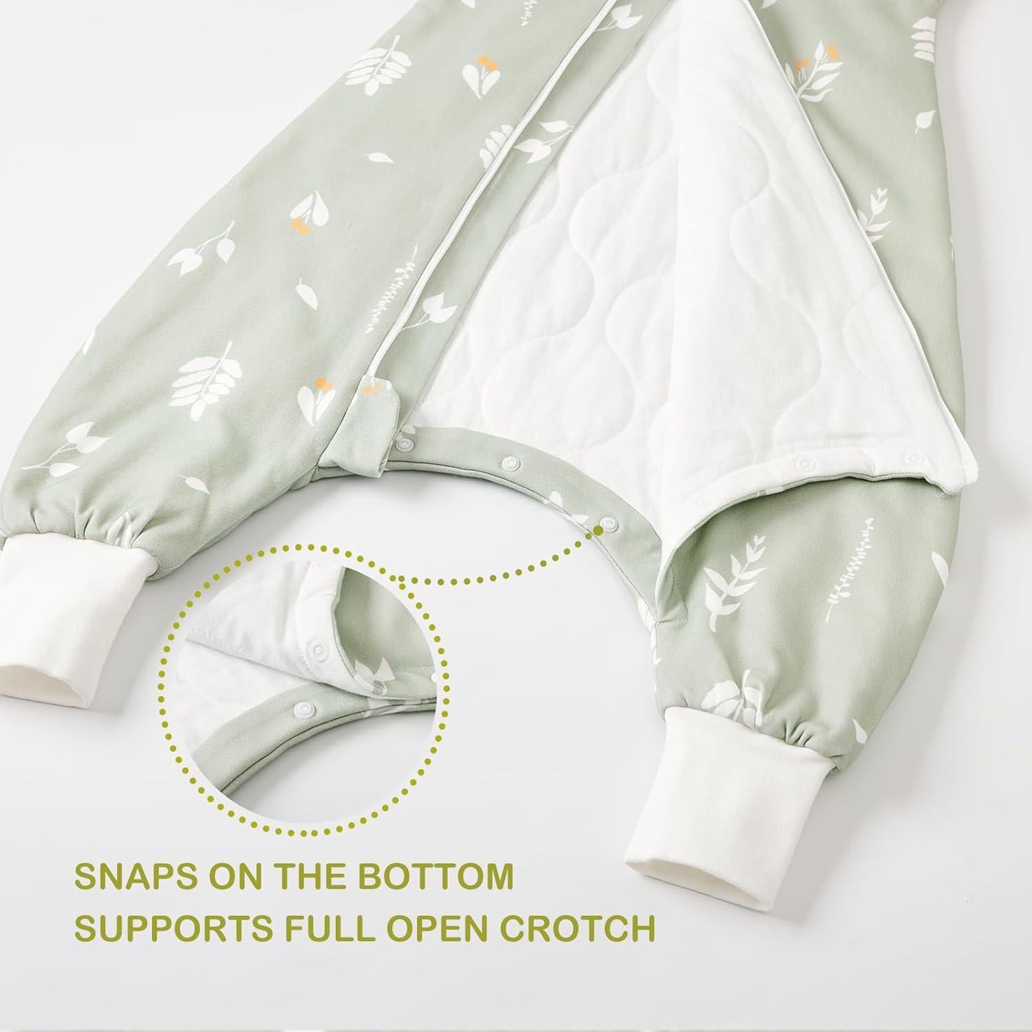 Saco de Sueño 1.5 TOG Follaje 100% Algodón Orgánico M