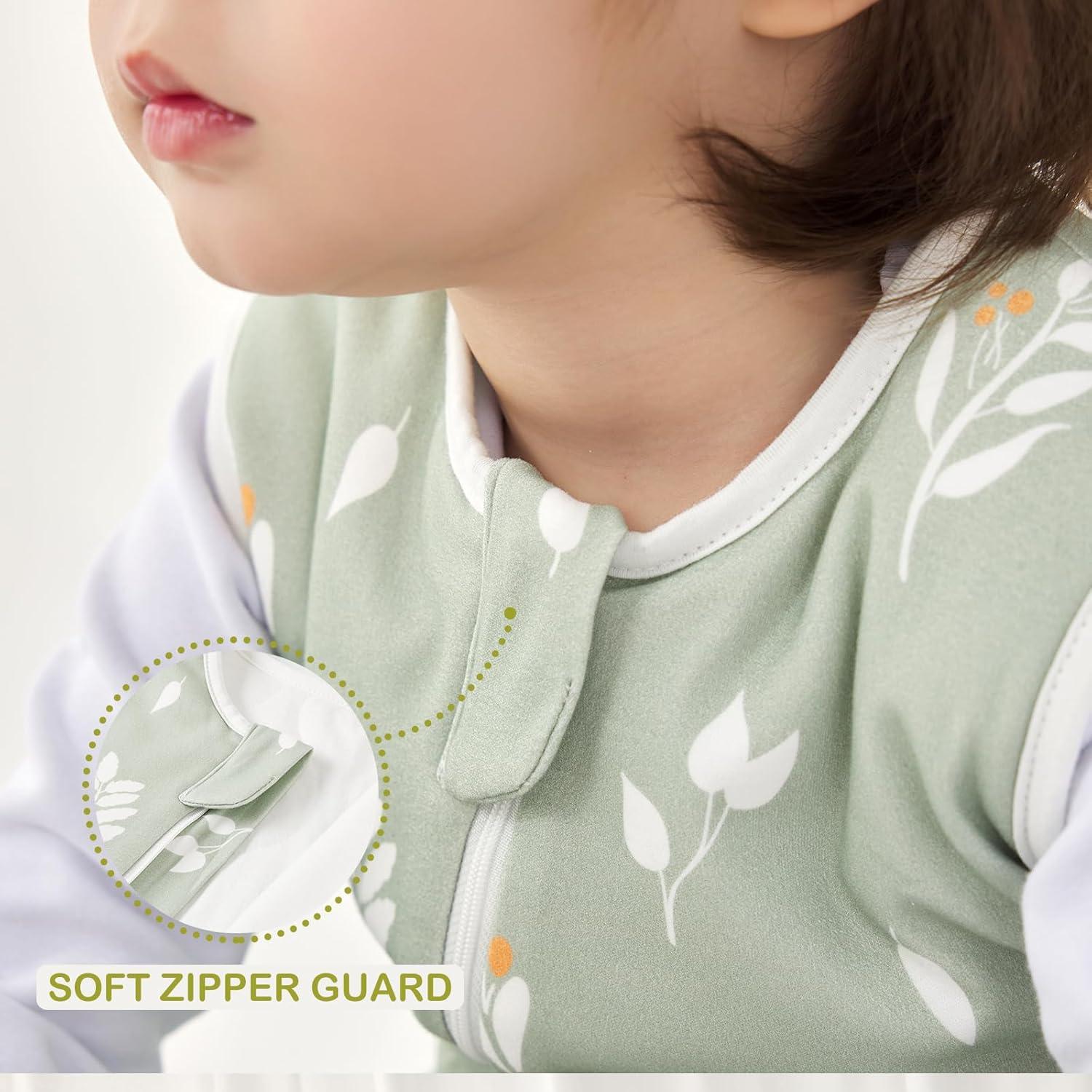 Saco de Sueño 1.5 TOG Follaje 100% Algodón Orgánico M