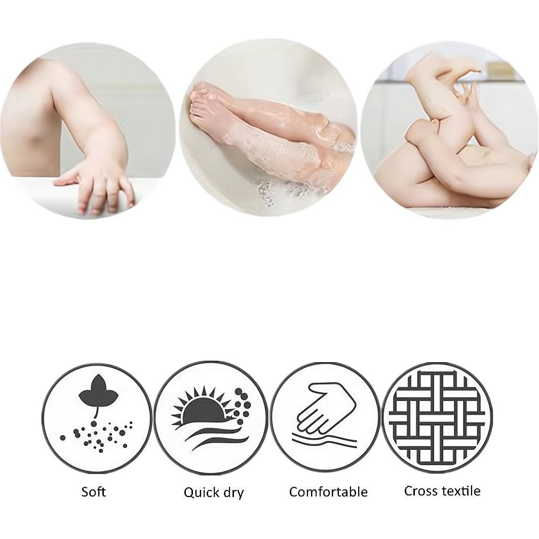 Toalla con Capucha para Bebé BEENIFIC Alce Marrón 68.58x142.24cm