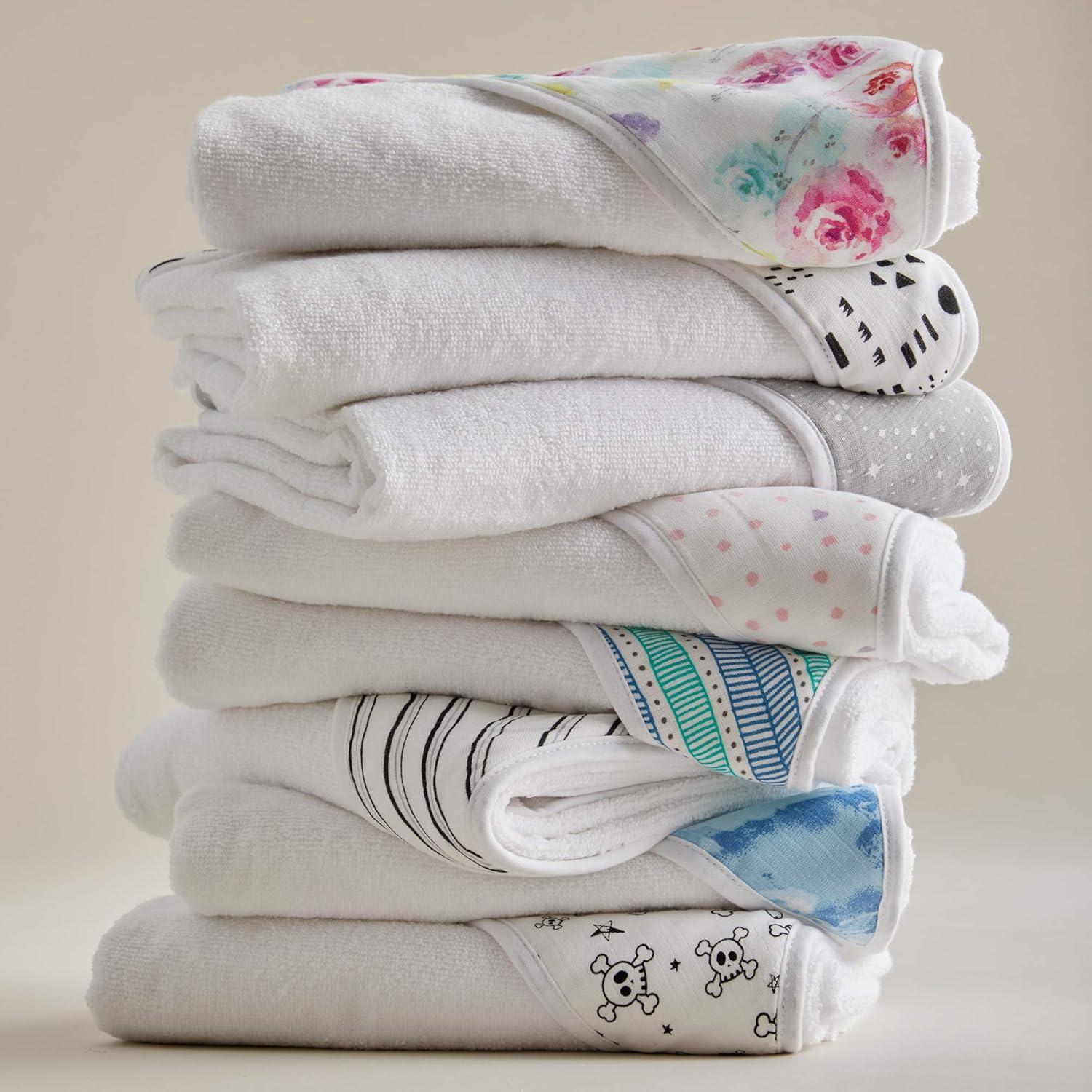 Toallas con Capucha HonestBaby 100% Algodón Orgánico 2-Pack