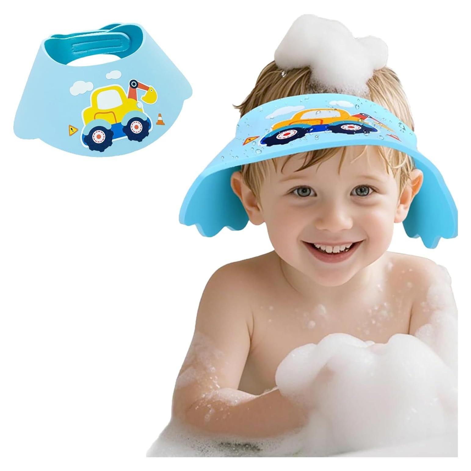 Gorro de Ducha para Bebé VIWTEC Ajustable Excavadora