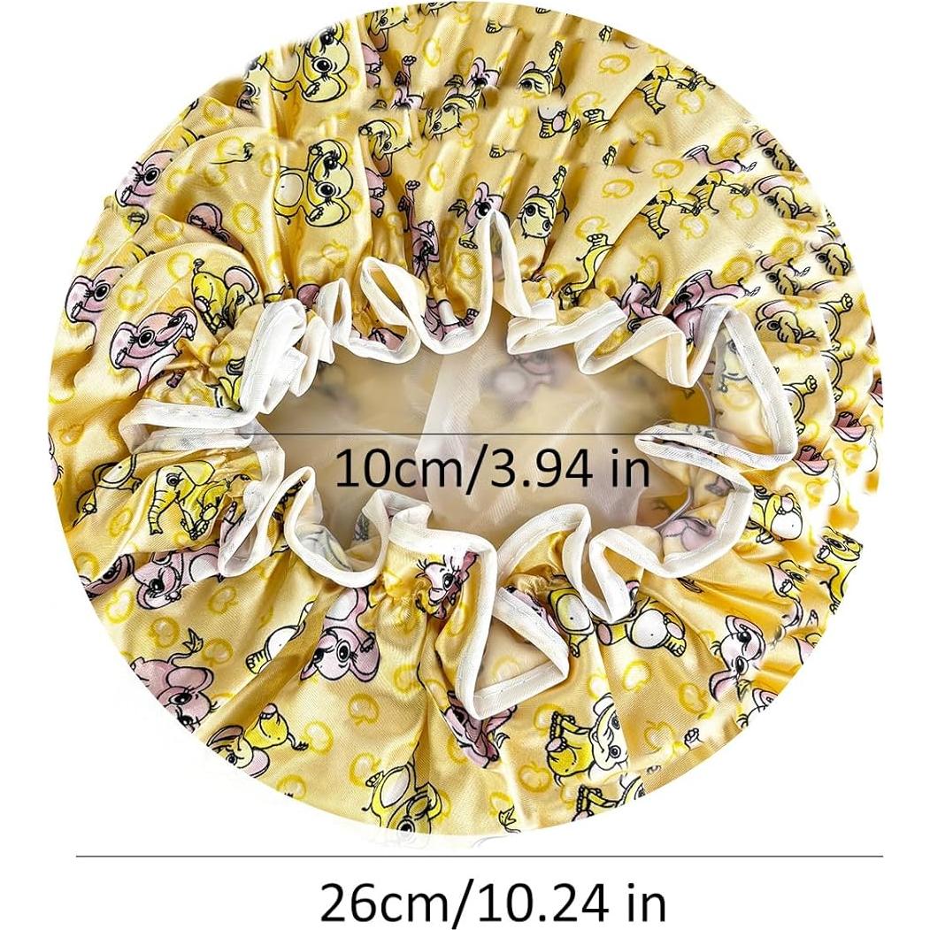 Gorro de Ducha Reutilizable para Niños JZPAMJ - 3 Piezas