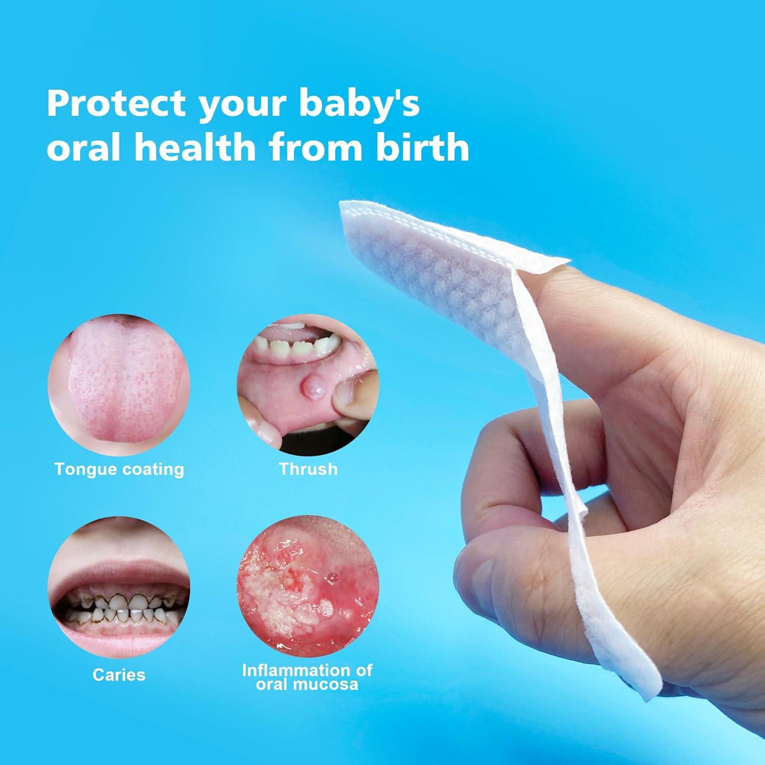 Limpiador Oral de Dedo BabyPearl 42 Unidades para Bebés