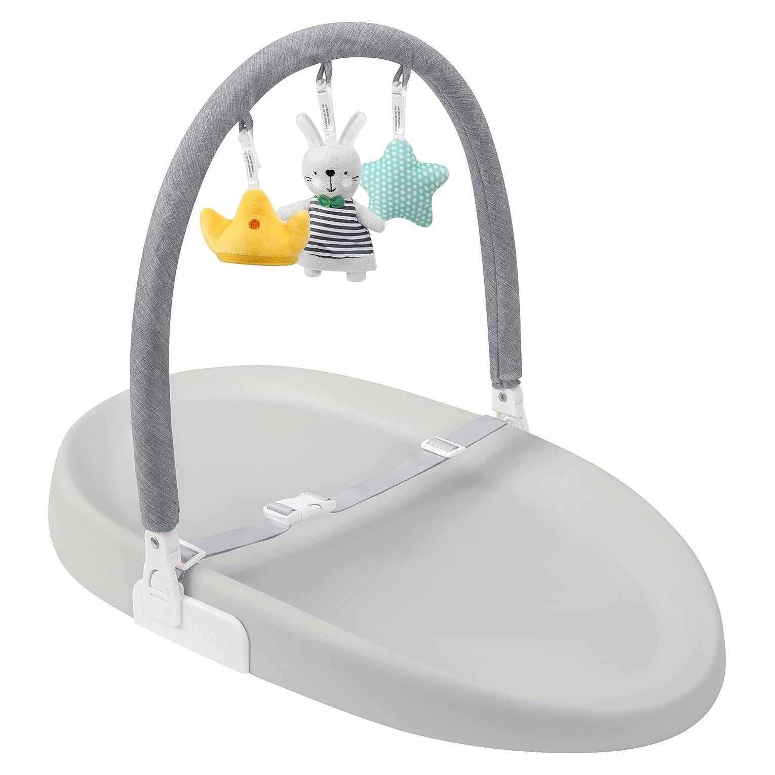 Almohadilla para Cambiar Bebés Papablic Gris Pro, Impermeable y Antideslizante