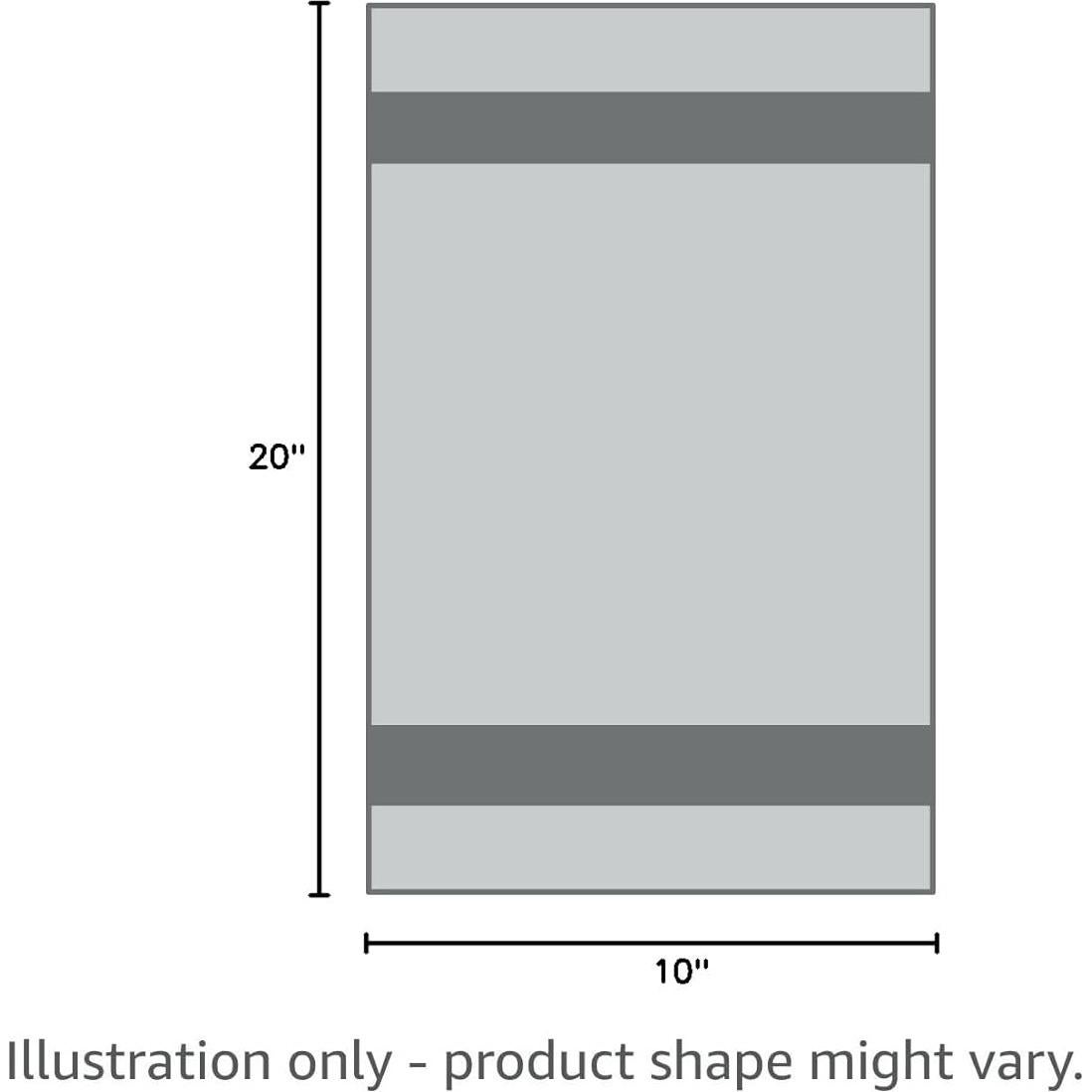 Buryeah Pañales de Eructo 20 Pcs 50x25 cm 100% Algodón 6 Capas