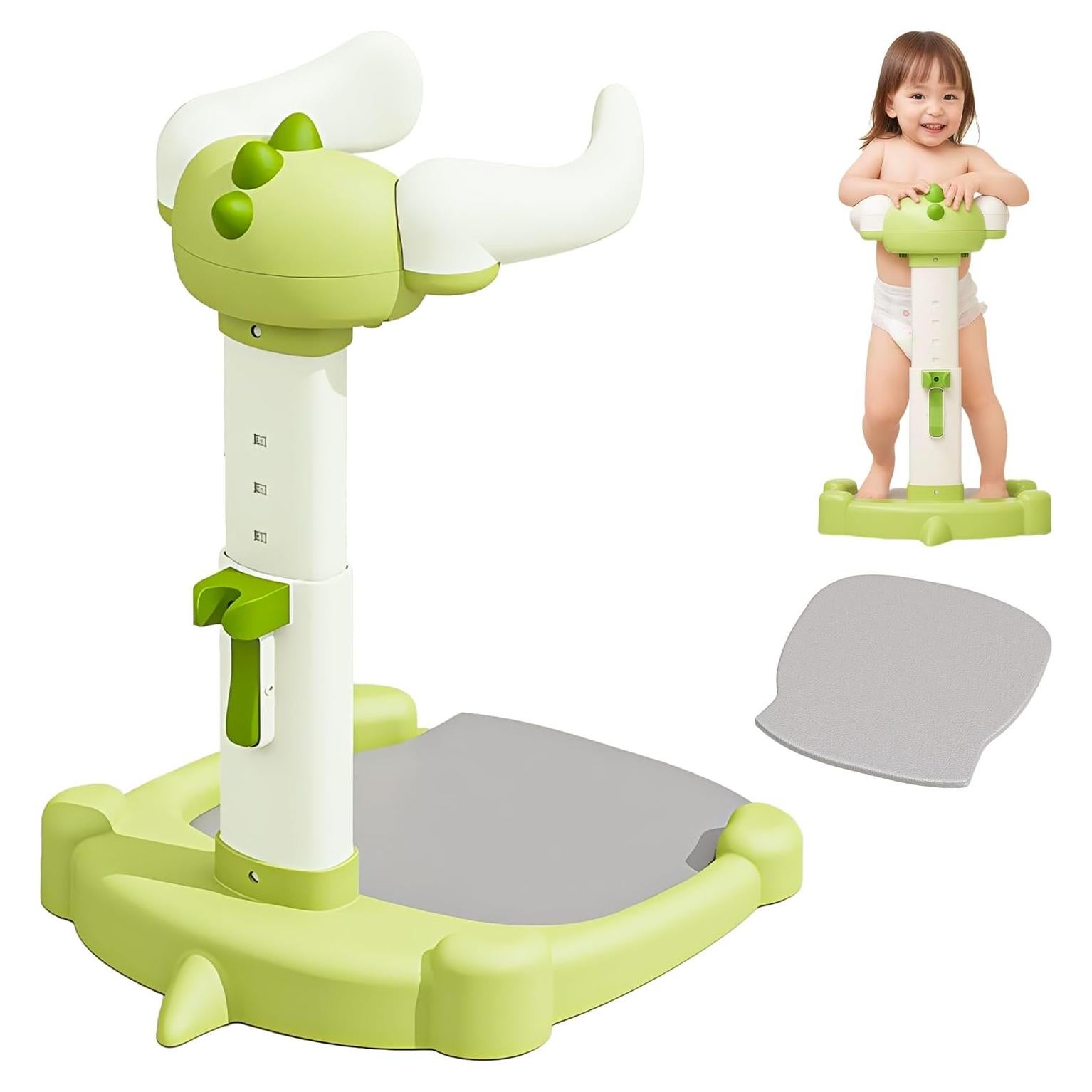 Soporte de Ducha para Bebés Verde - Altura Ajustable y Antideslizante