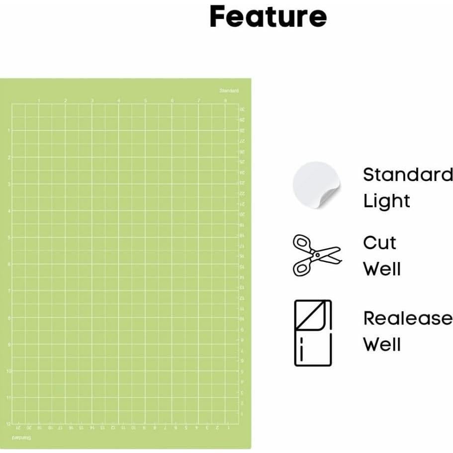Alfombrilla de Corte YOFONE 21.6x30.5cm para Cricut Joy Xtra