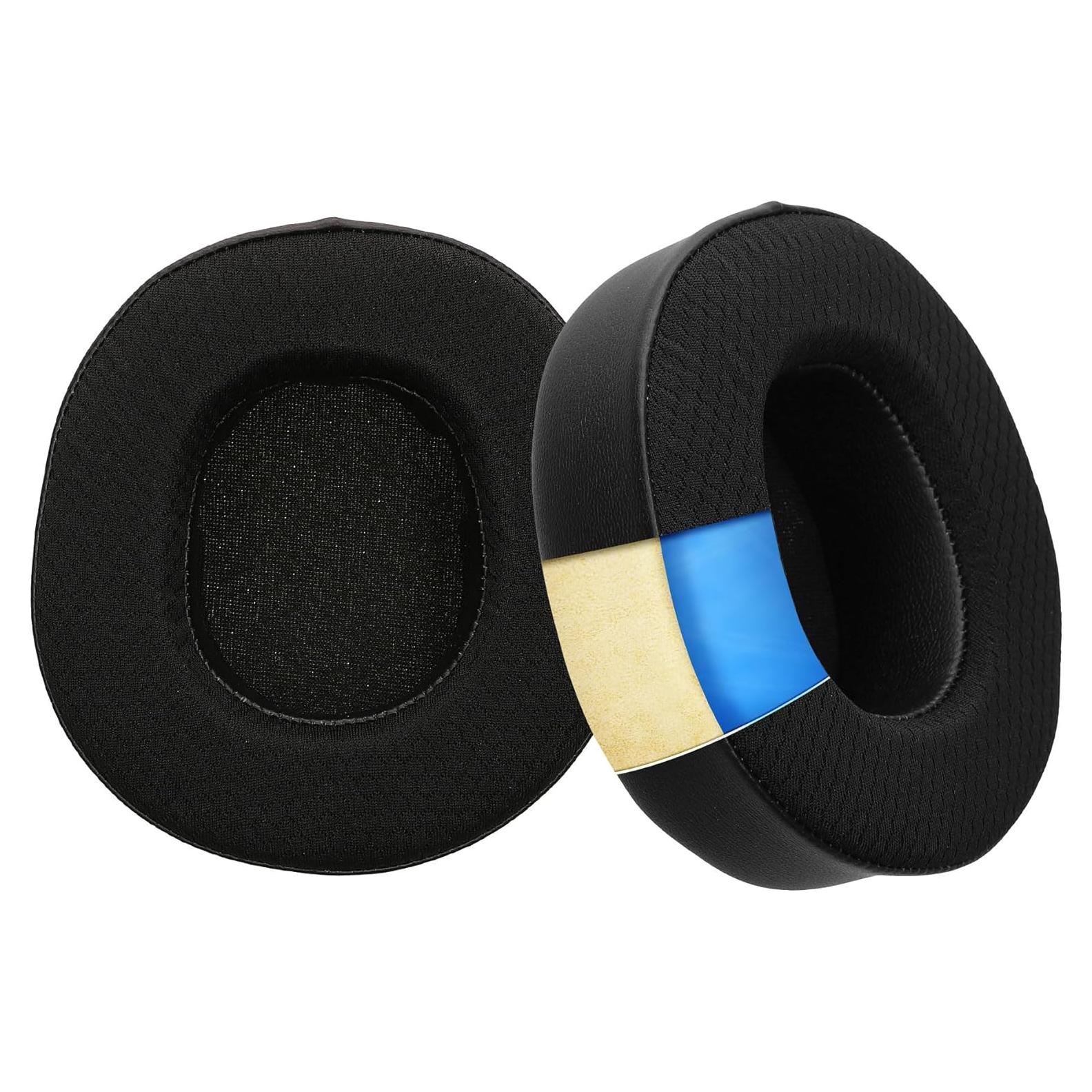 Almohadillas de Repuesto kwmobile para SteelSeries Arctis Nova Pro Wireless - Gel Refrigerante - Negro