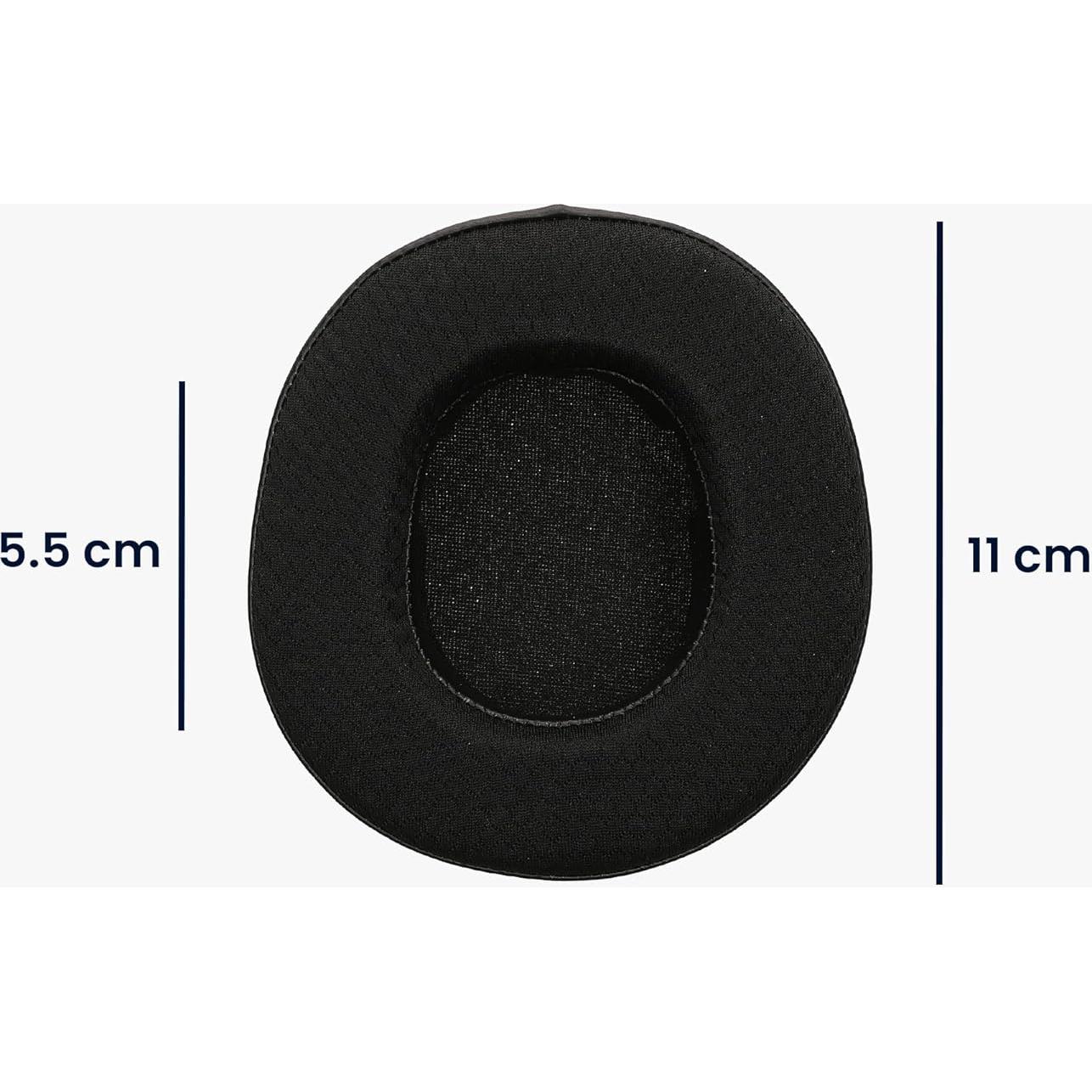 Almohadillas de Repuesto kwmobile para SteelSeries Arctis Nova Pro Wireless - Gel Refrigerante - Negro