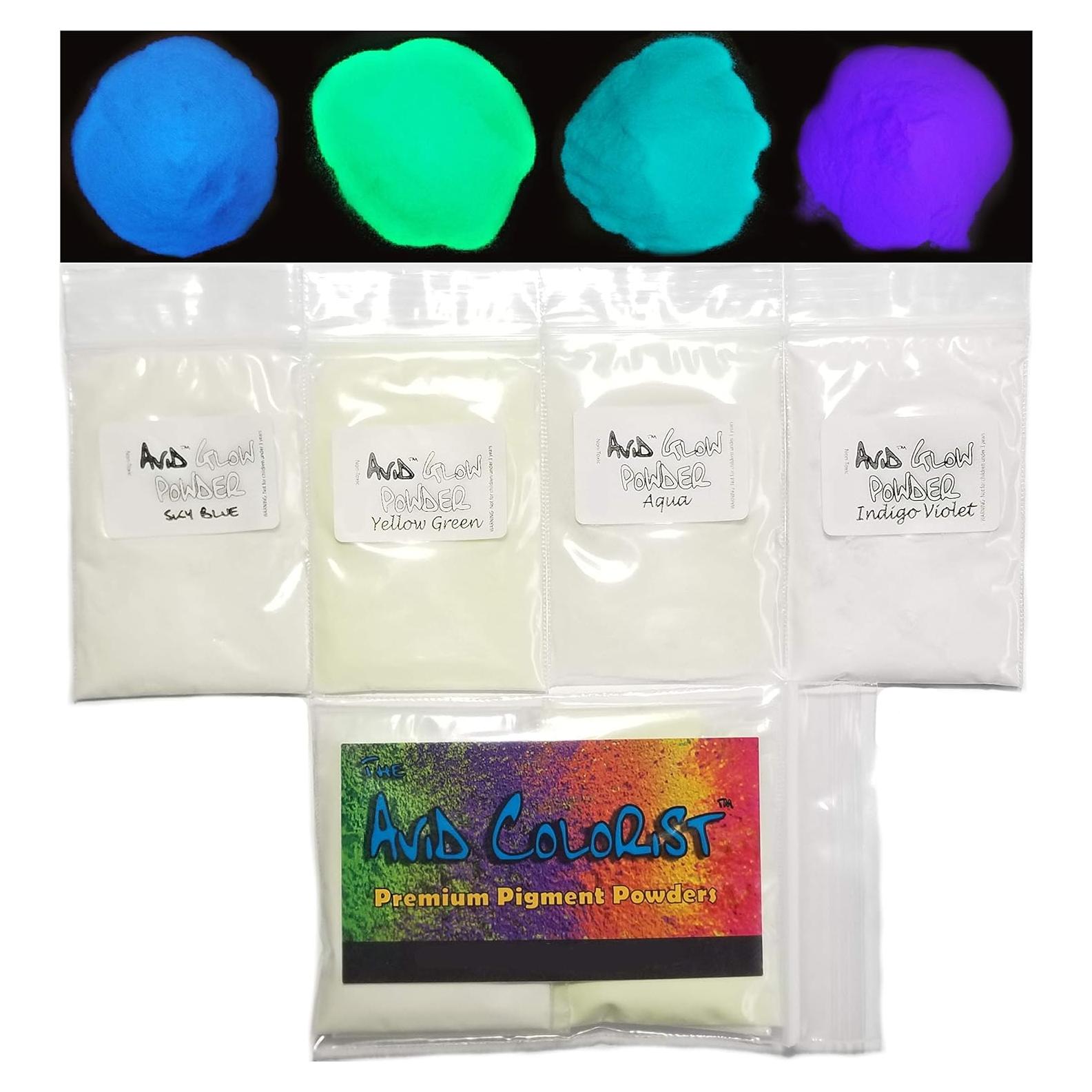 Pigmento en Polvo Brillante Avid Color - 4 Colores Neutros 60g