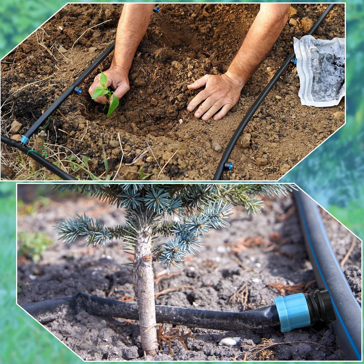 Kit de Riego por Goteo Frienda 50 Pcs 1/4" para 5/8" Cinta