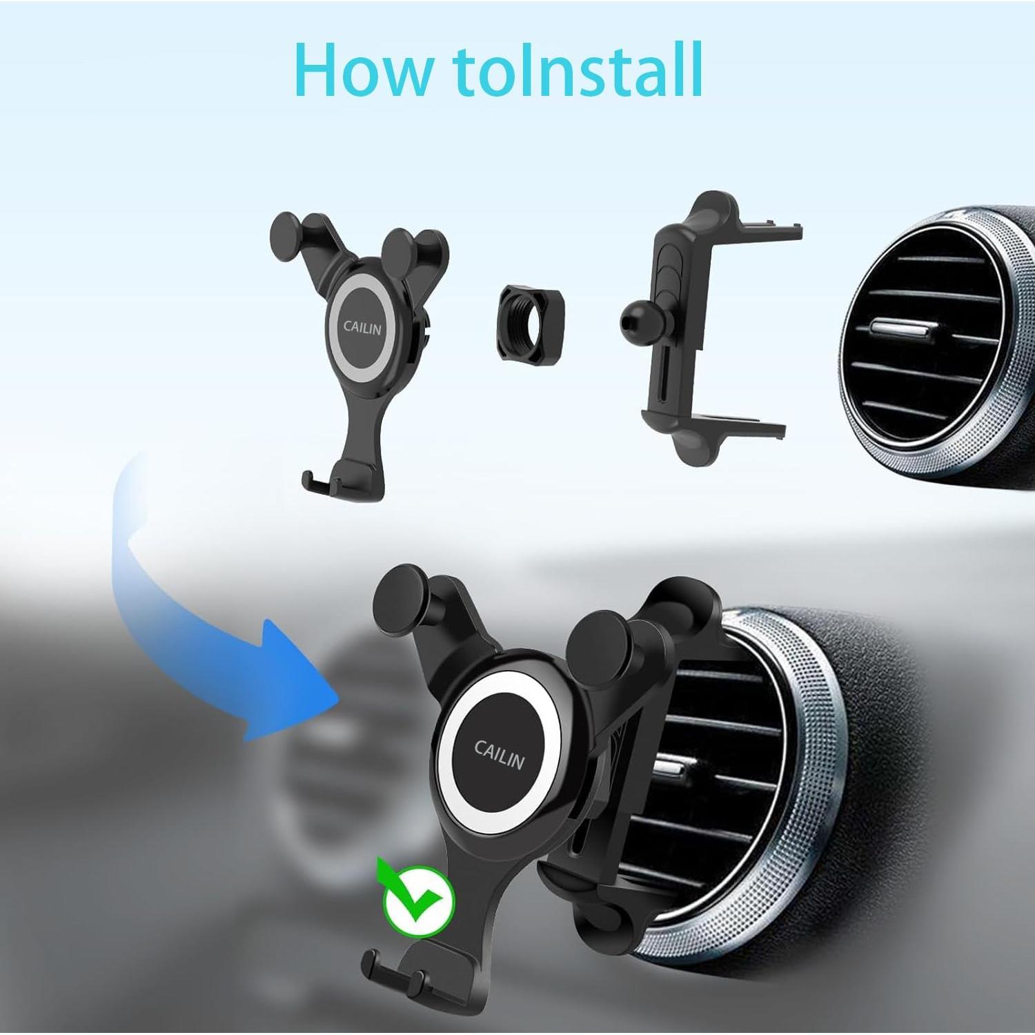 Soporte para Teléfono de Coche ICAILIN para Mercedes-Benz y Mini Cooper
