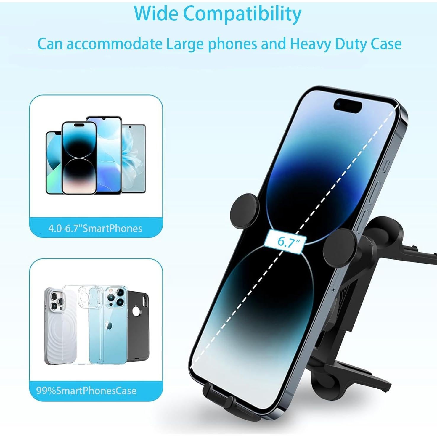 Soporte para Teléfono de Coche ICAILIN para Mercedes-Benz y Mini Cooper