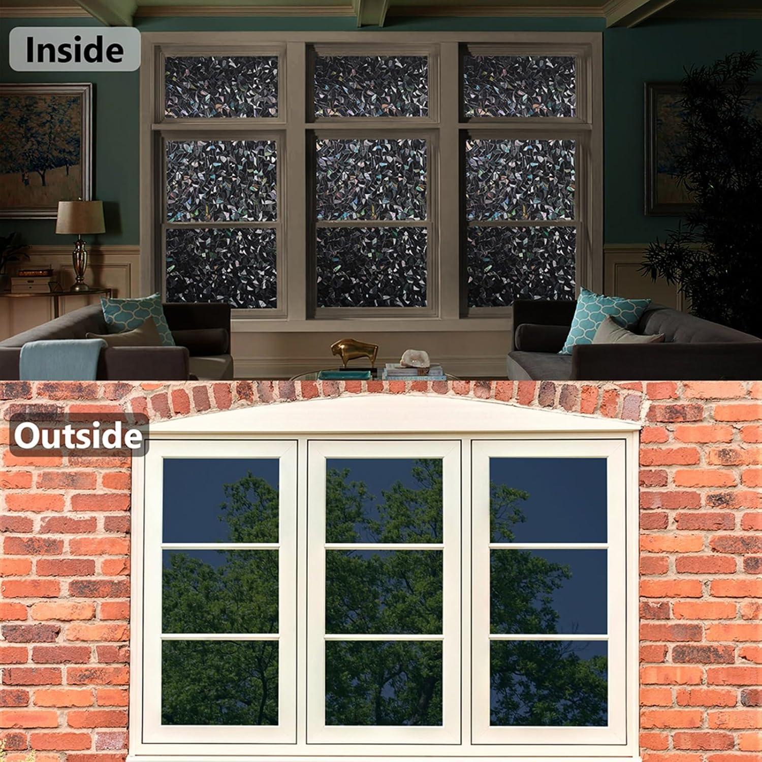 Filme de Ventana Opaco Lemon Cloud 30x200 cm - Alta Privacidad