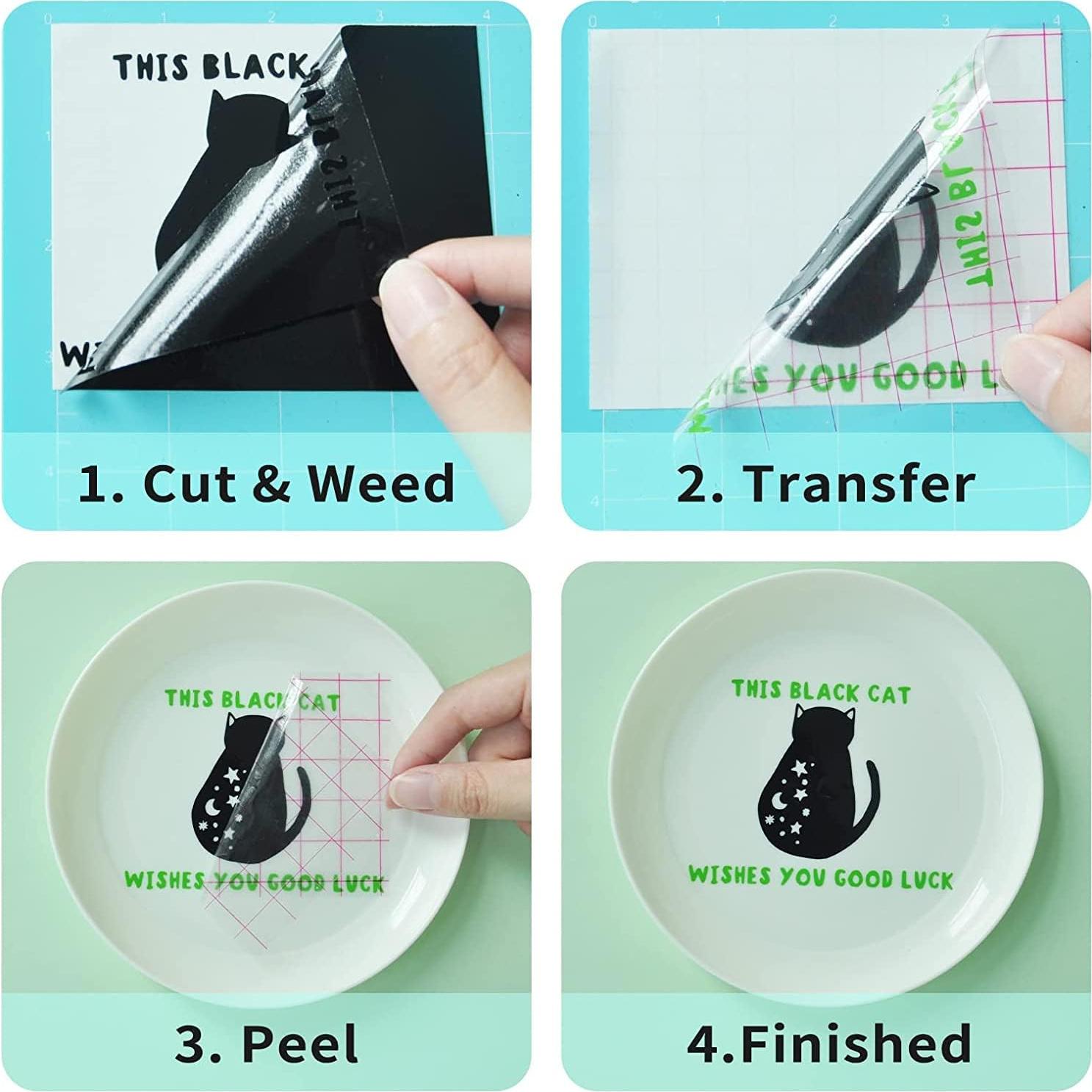 Vinilo Permanente IModeur 28 Hojas Coloridas para Corte