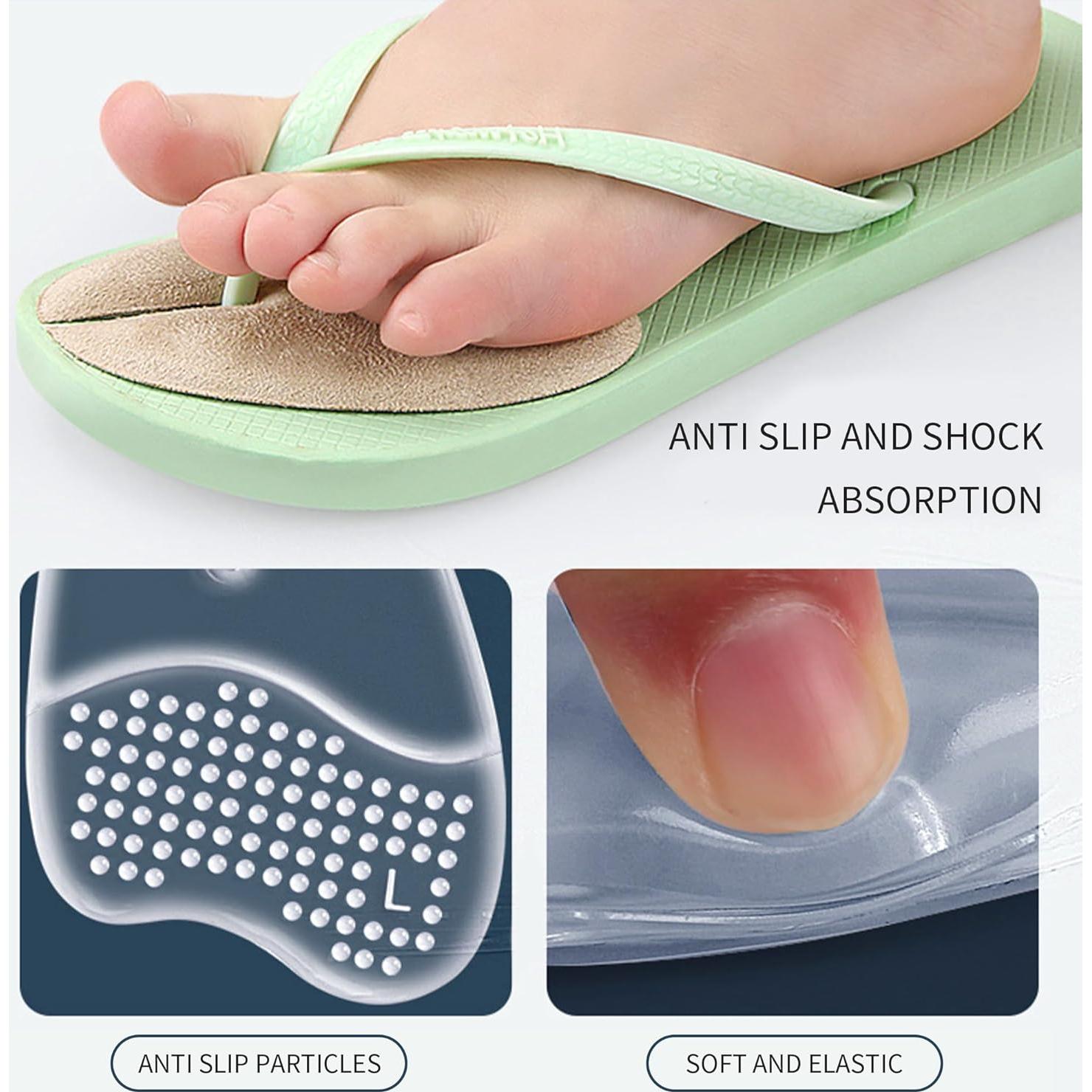 2 Pares Almohadillas Metatarsales de Gel Keroius 10x10cm