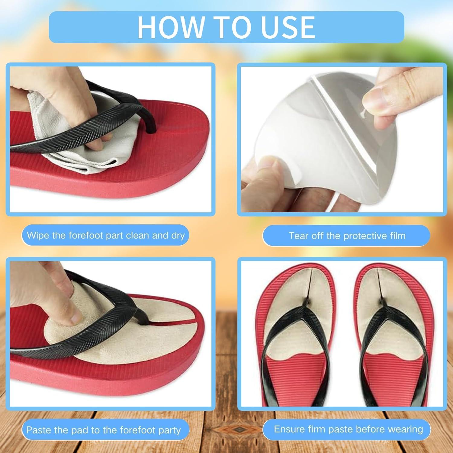 2 Pares Almohadillas Metatarsales de Gel Keroius 10x10cm