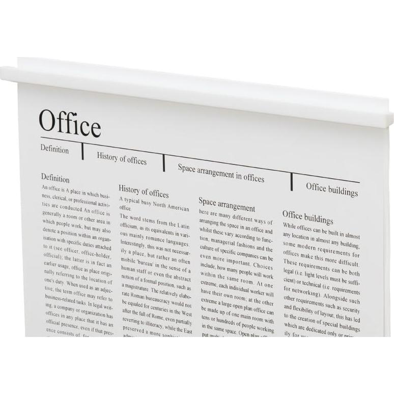 Barra Magnética Slim Magx 10 Piezas Blanca 22 cm