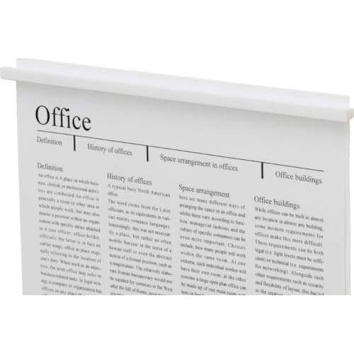 Barra Magnética Slim Magx 10 Piezas Blanca 22 cm