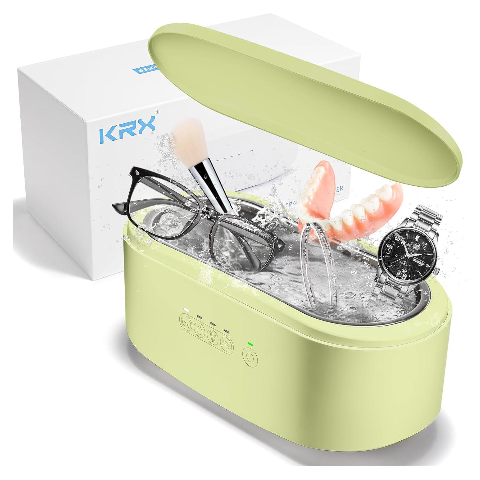 Limpiador Ultrasónico KRX 450ml para Dentaduras y Retenedores