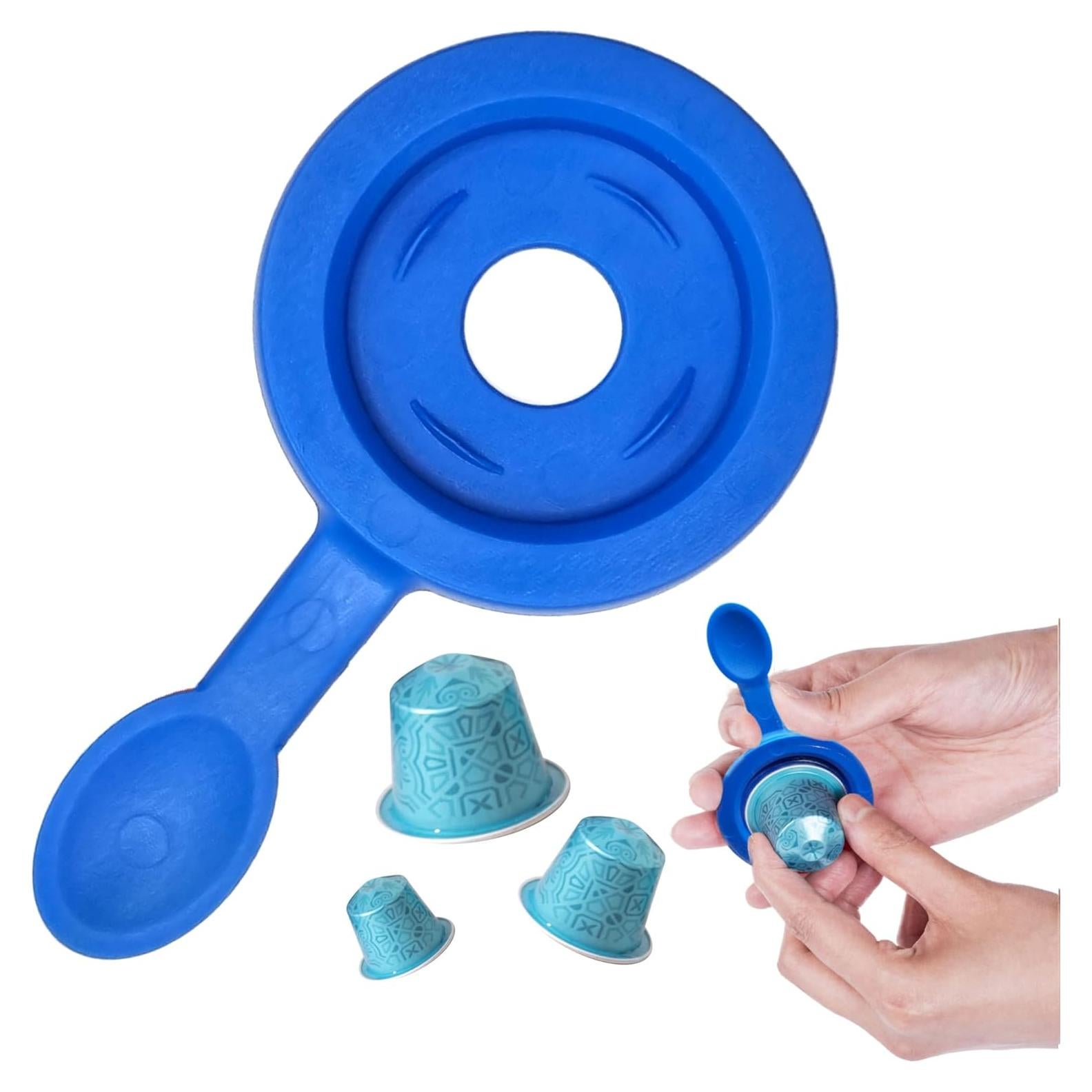 Reciclador de Cápsulas de Café PodCut Azul Ecológico Compacto