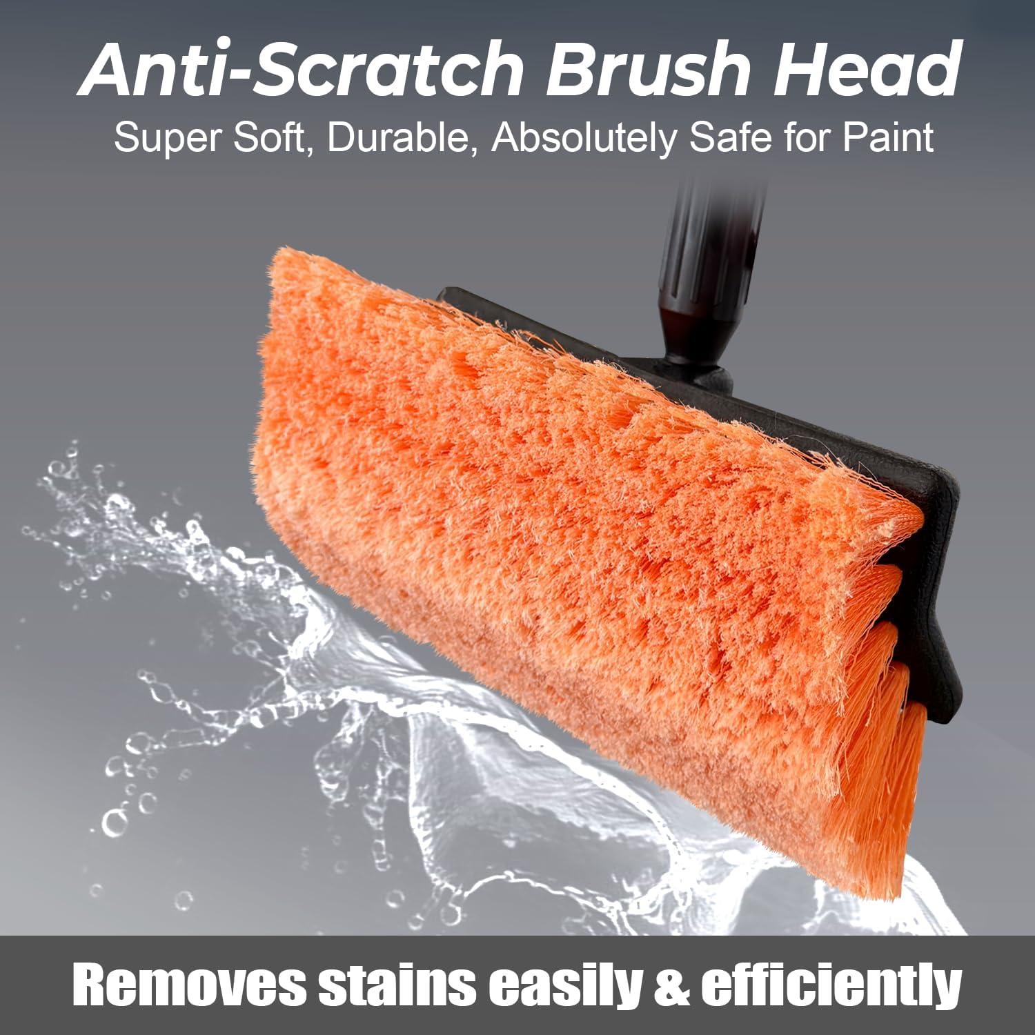 Cepillo de Lavado de Autos ARTIPOLY 130 cm con Mango Extensible