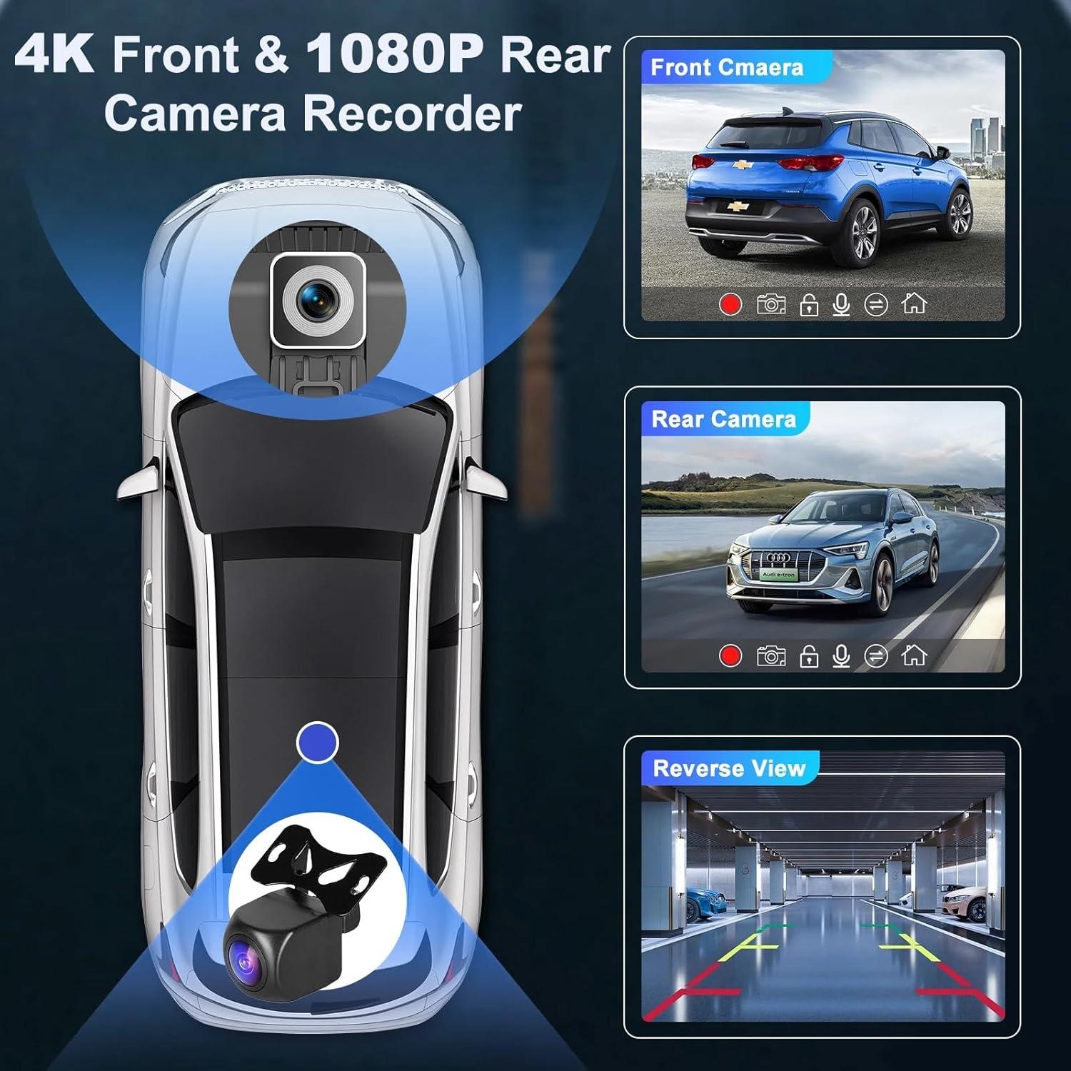 Pantalla Carplay 9" 25HOURS HK9 con cámaras 4K y 1080P