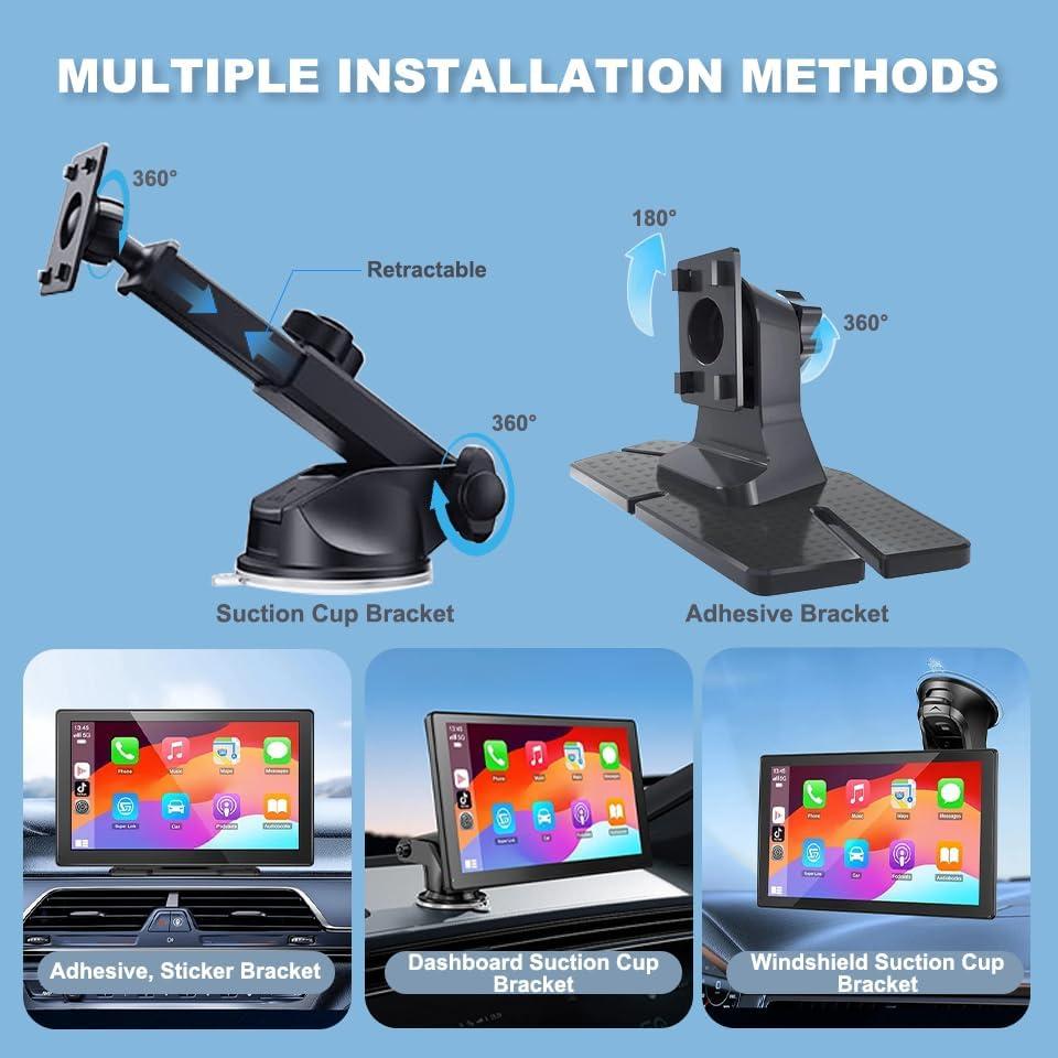 Pantalla Carplay 9" 25HOURS HK9 con cámaras 4K y 1080P