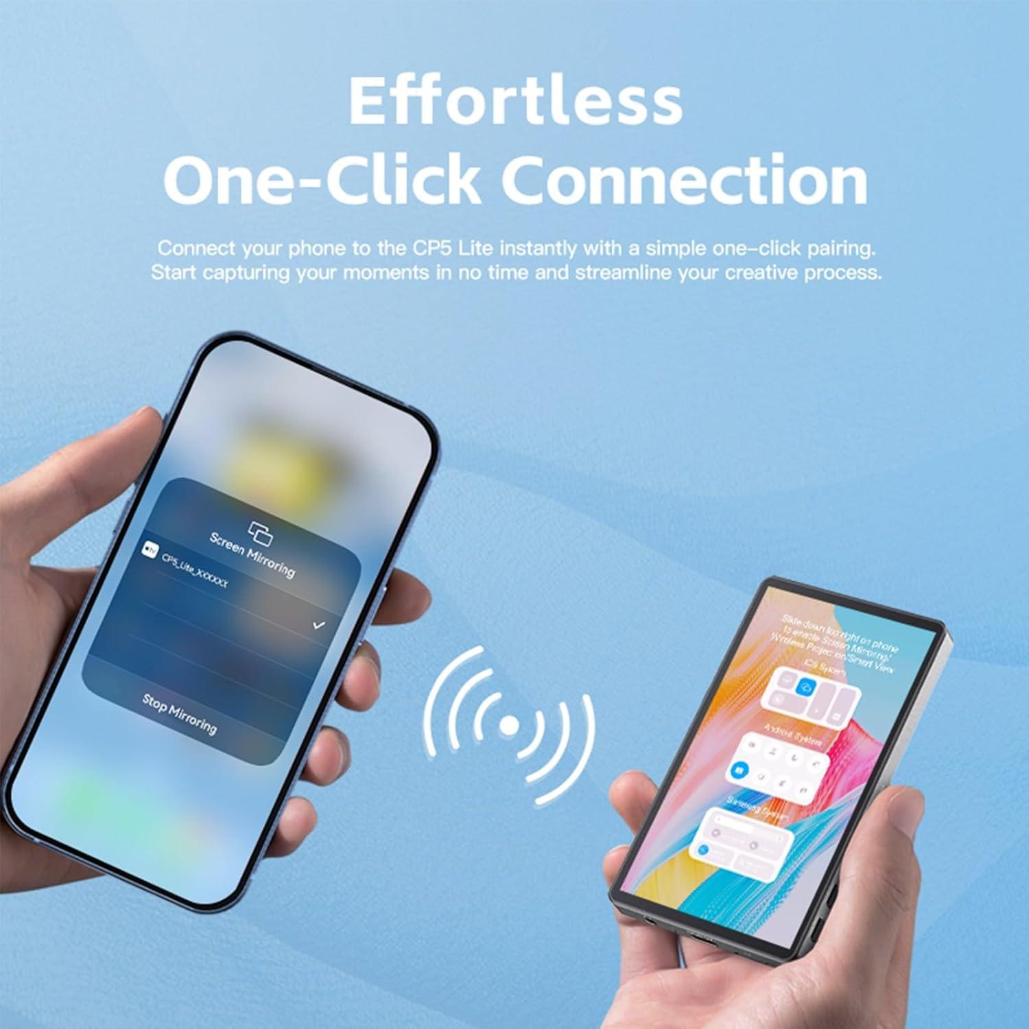 Monitor Selfie Shimbol CP5 Lite 5" 1080P Full HD Gris