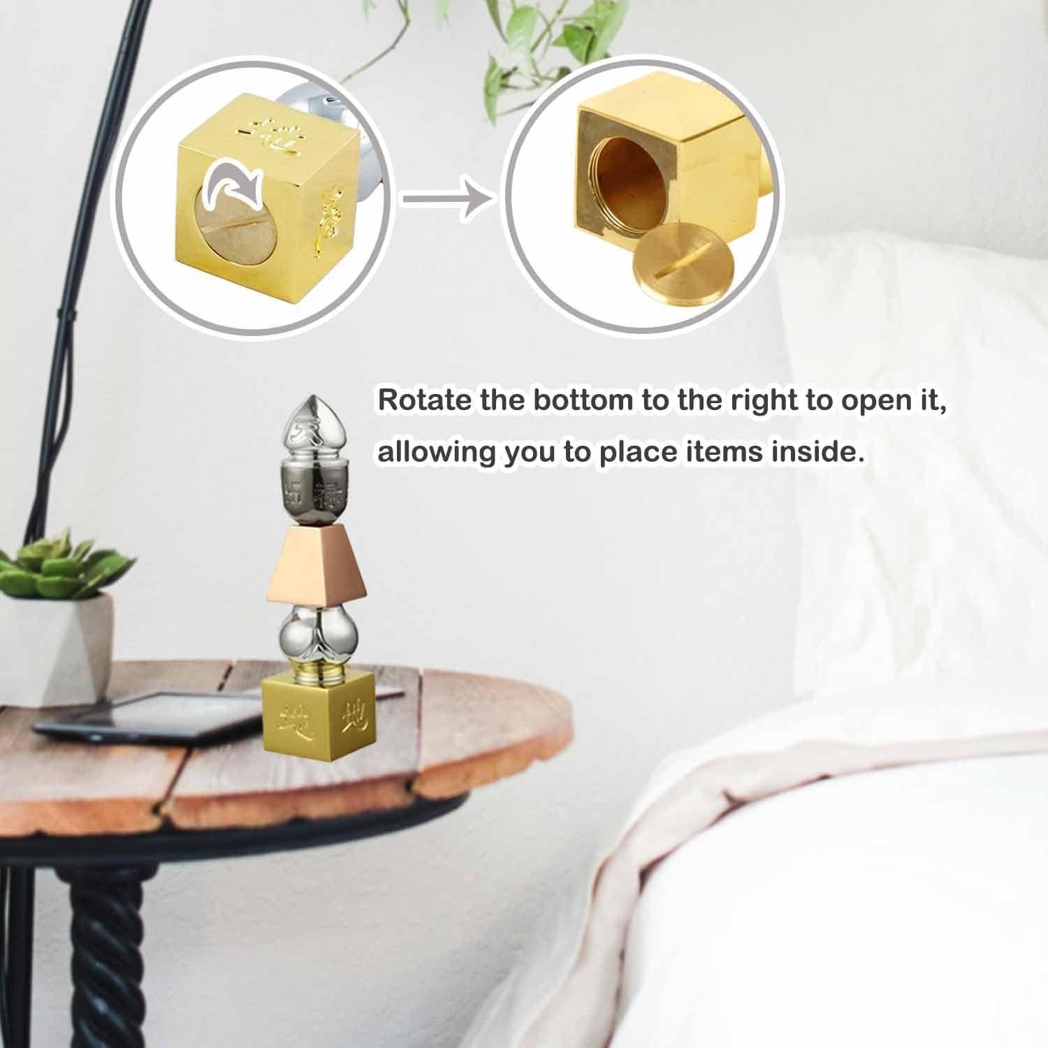 Pagoda Feng Shui 5 Elementos YULUYILYY 15.24 cm Decoración