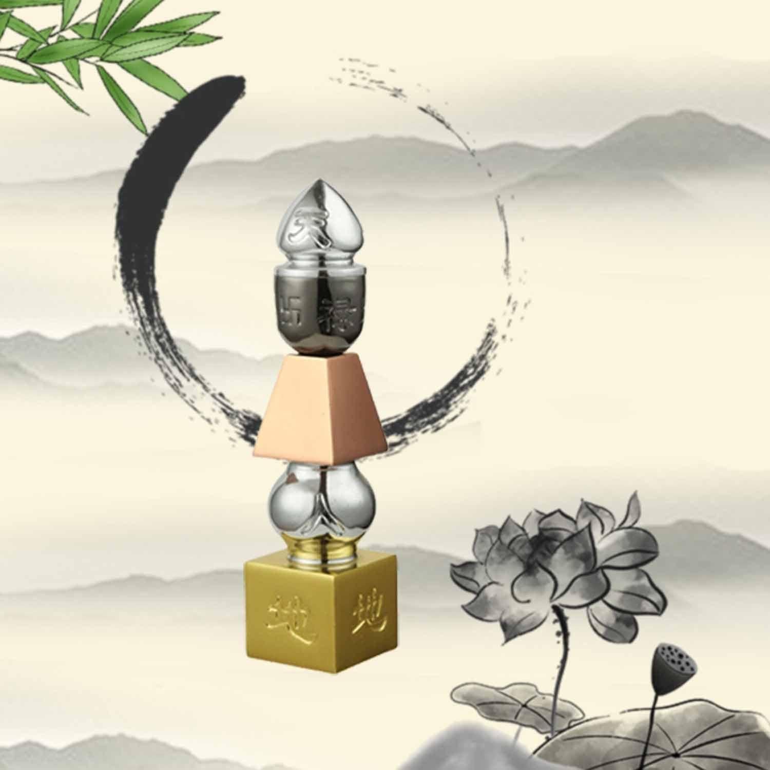 Pagoda Feng Shui 5 Elementos YULUYILYY 15.24 cm Decoración