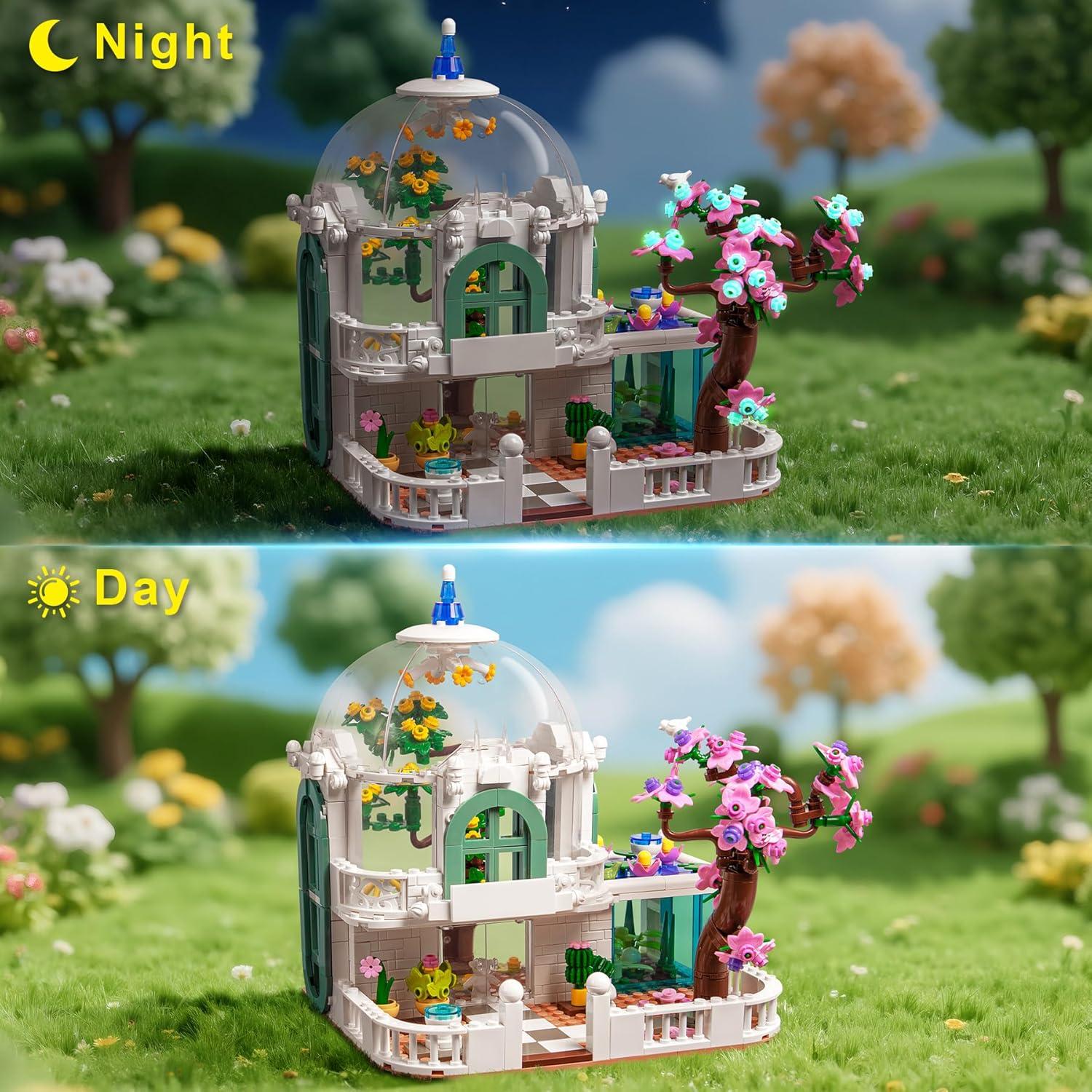 Juego de Construcción Casa de Flores Loyratche 732 Piezas