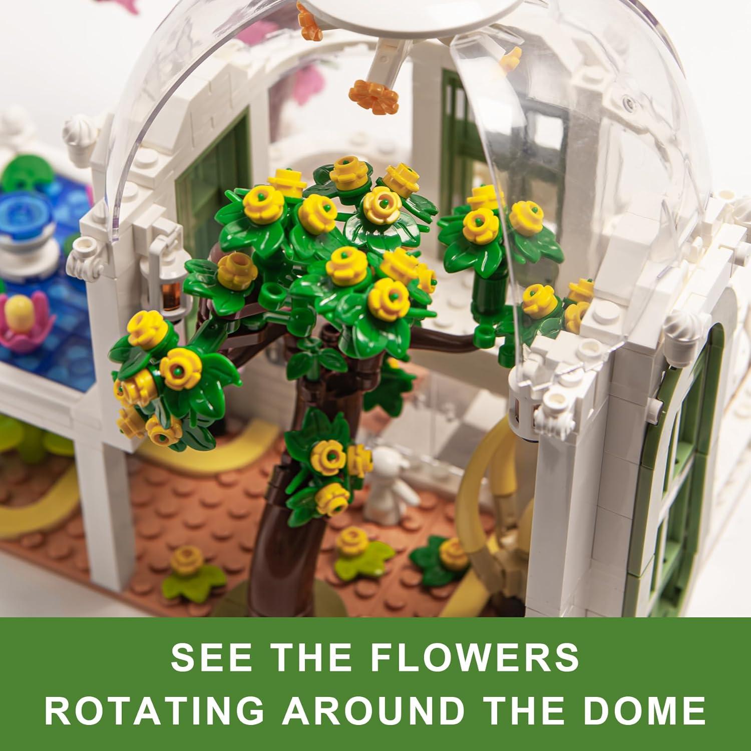 Juego de Construcción Casa de Flores Loyratche 732 Piezas